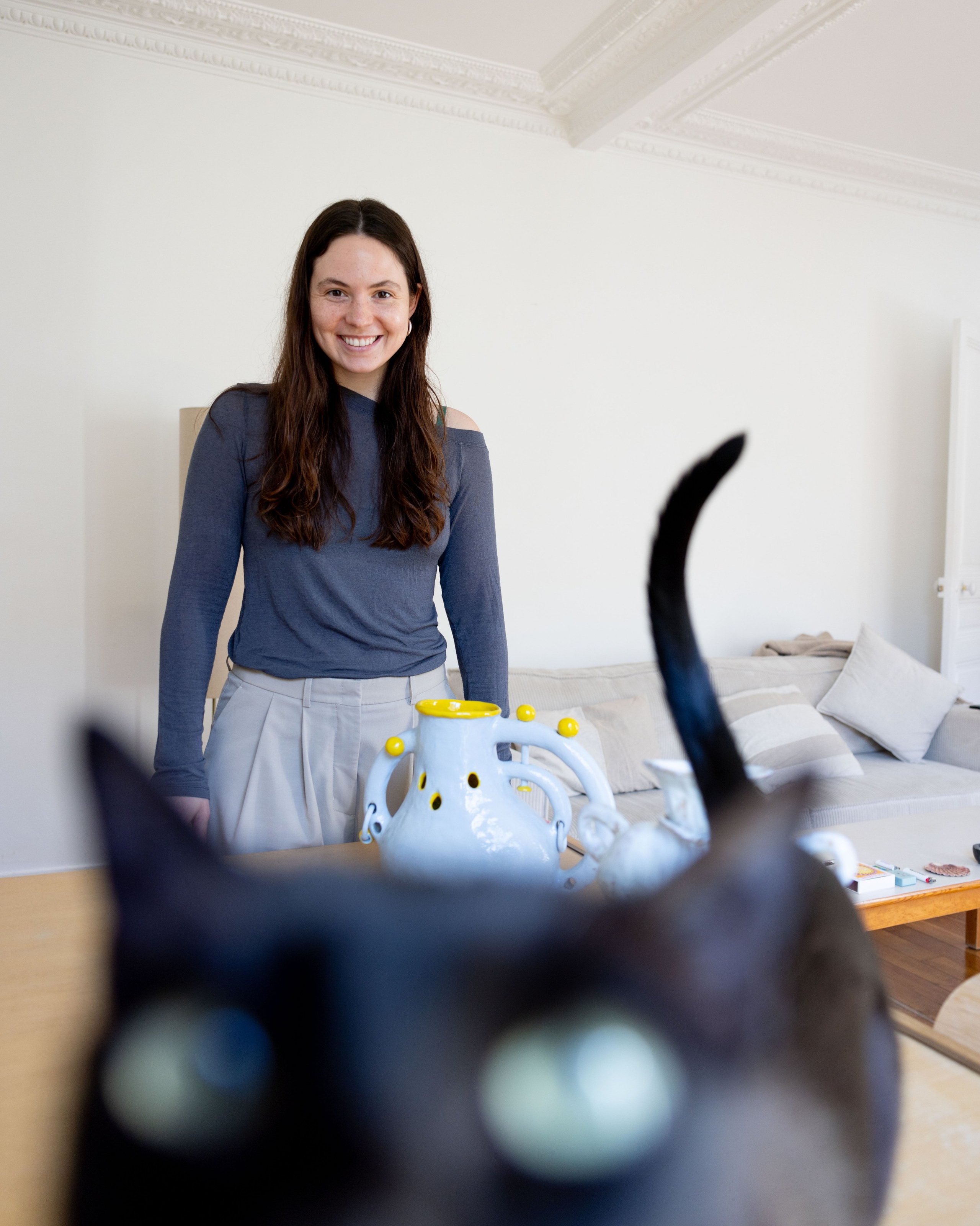 Evgeniia — collectionneuse d’art à Paris