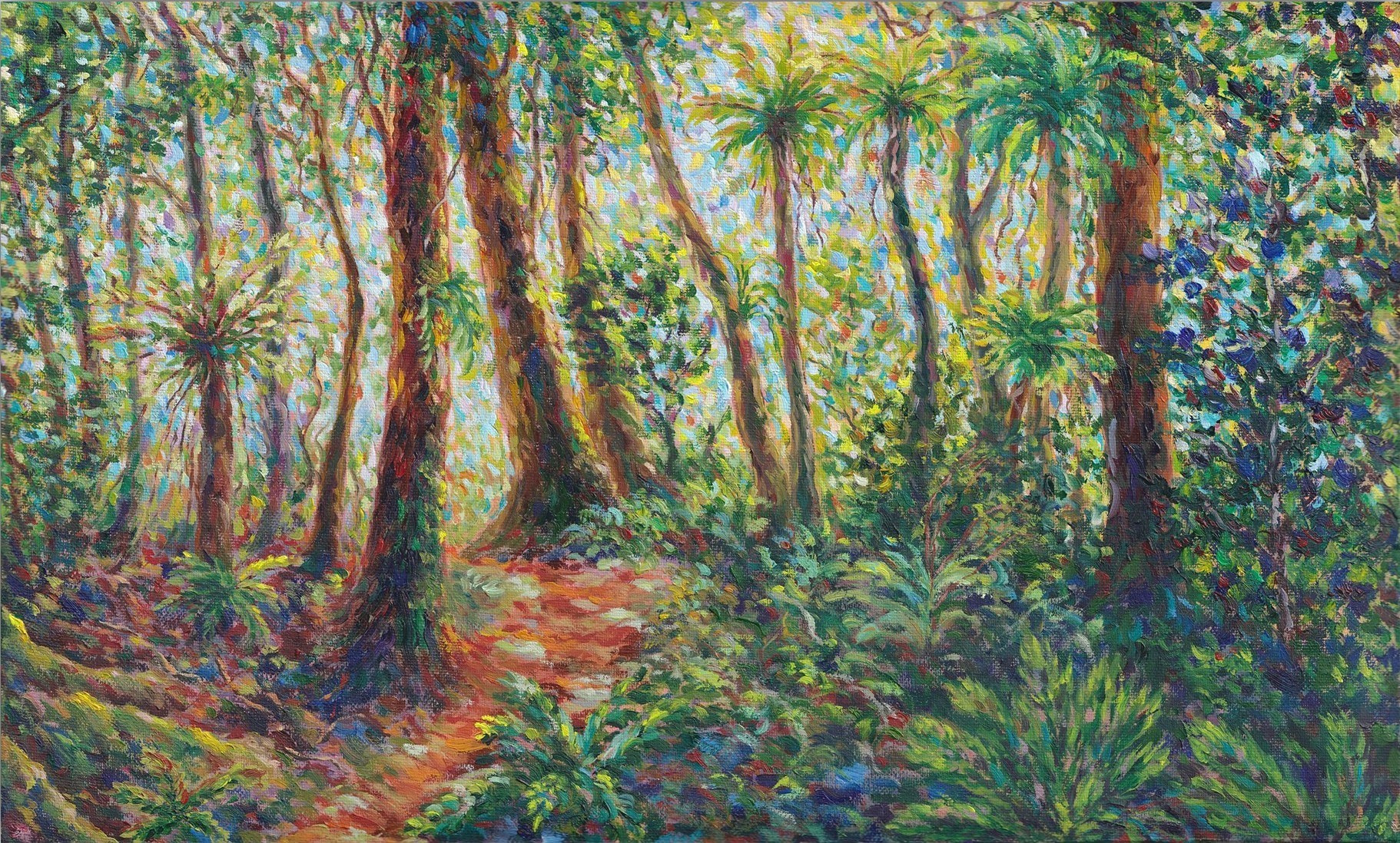 Kapakapanui. Evgeniia Bychina, painter