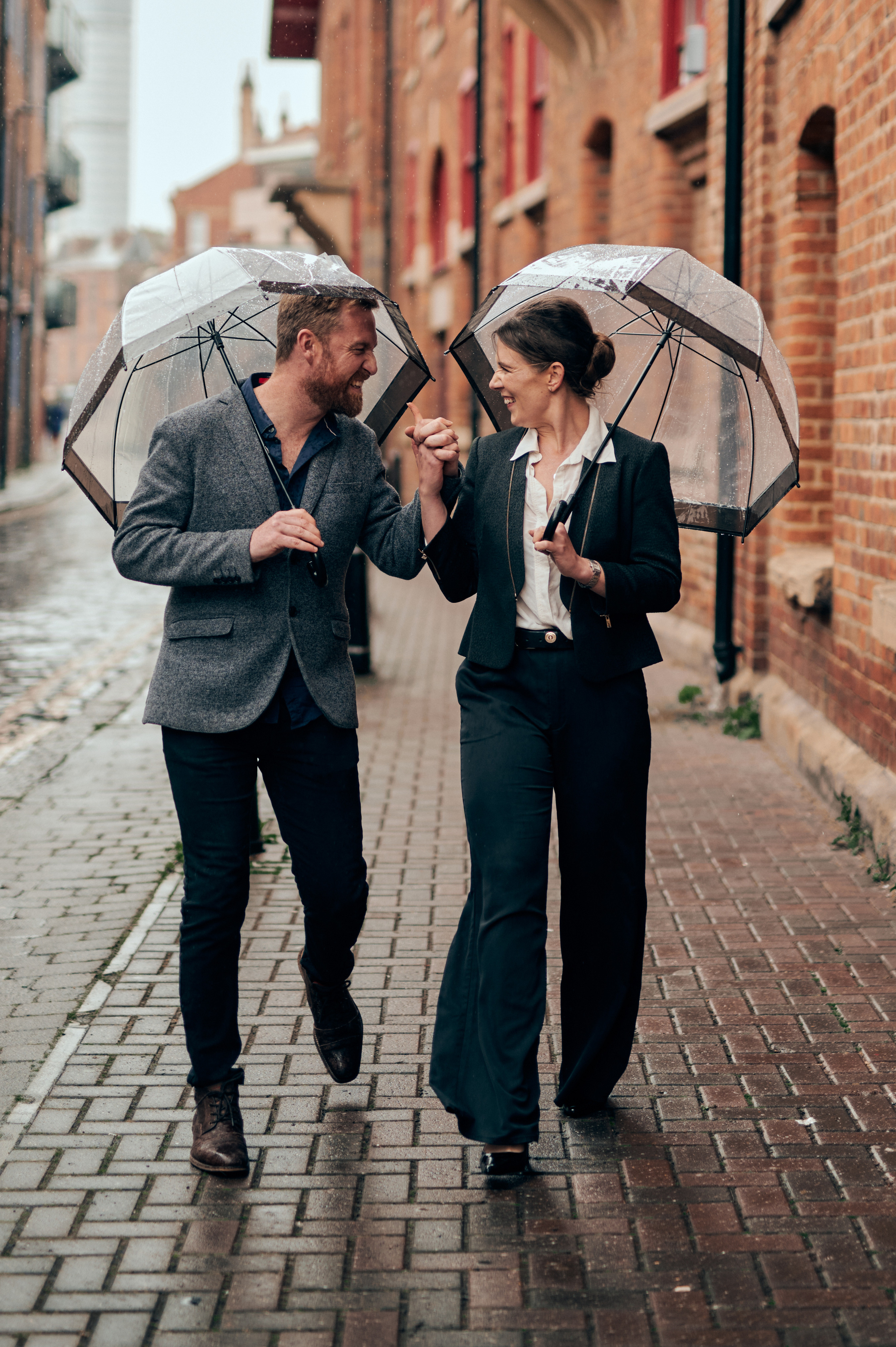 Rainy Day Photoshoot | Moody & Romantic Leeds Session. Rapley Photography | West Yorkshire Wedding & Portrait Photographer