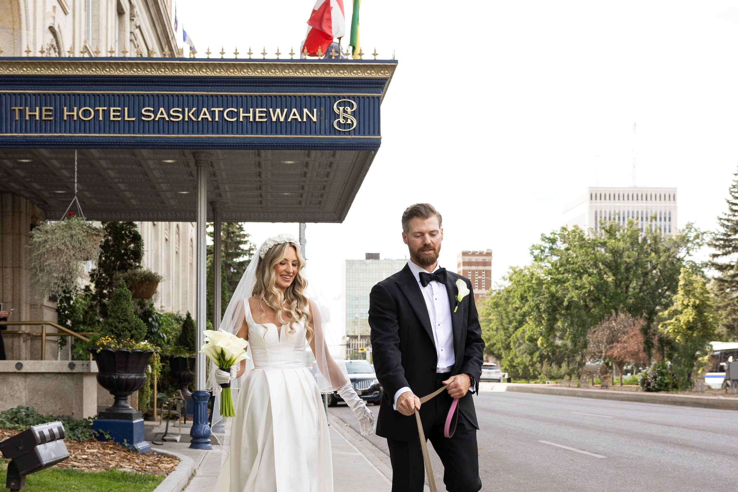 Wedding at The Hotel Saskatchewan. Wedding photography and videography in Regina, Saskatchewan