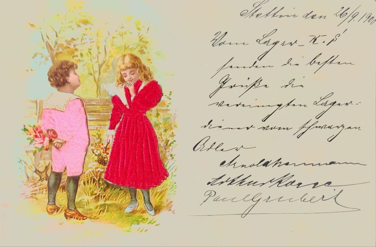 Handmade postcard art: vintage botanical. Photographer, collector of vintage postcards, and creator of stories at the intersection of the past and the personal. Irina Dainakova