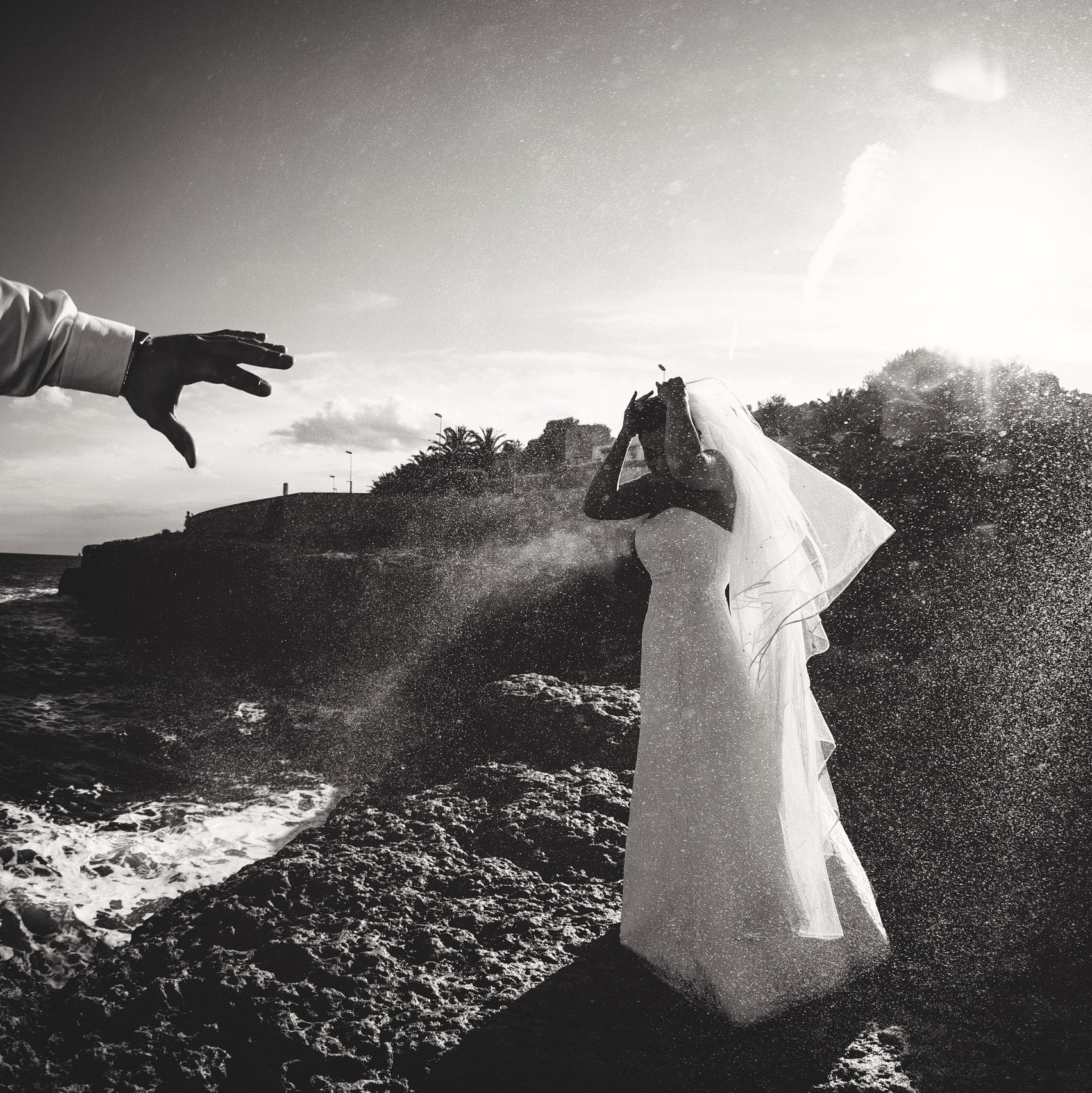 fotógrafo en la costa vasca