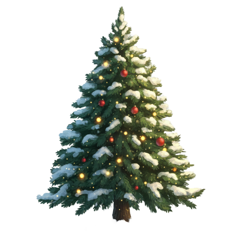 Icono de una bailarina navideña usado para anunciar la sesión de fotos navideña en Rainbox, con su traje festivo y pose elegante, representando el espíritu y la gracia de la temporada