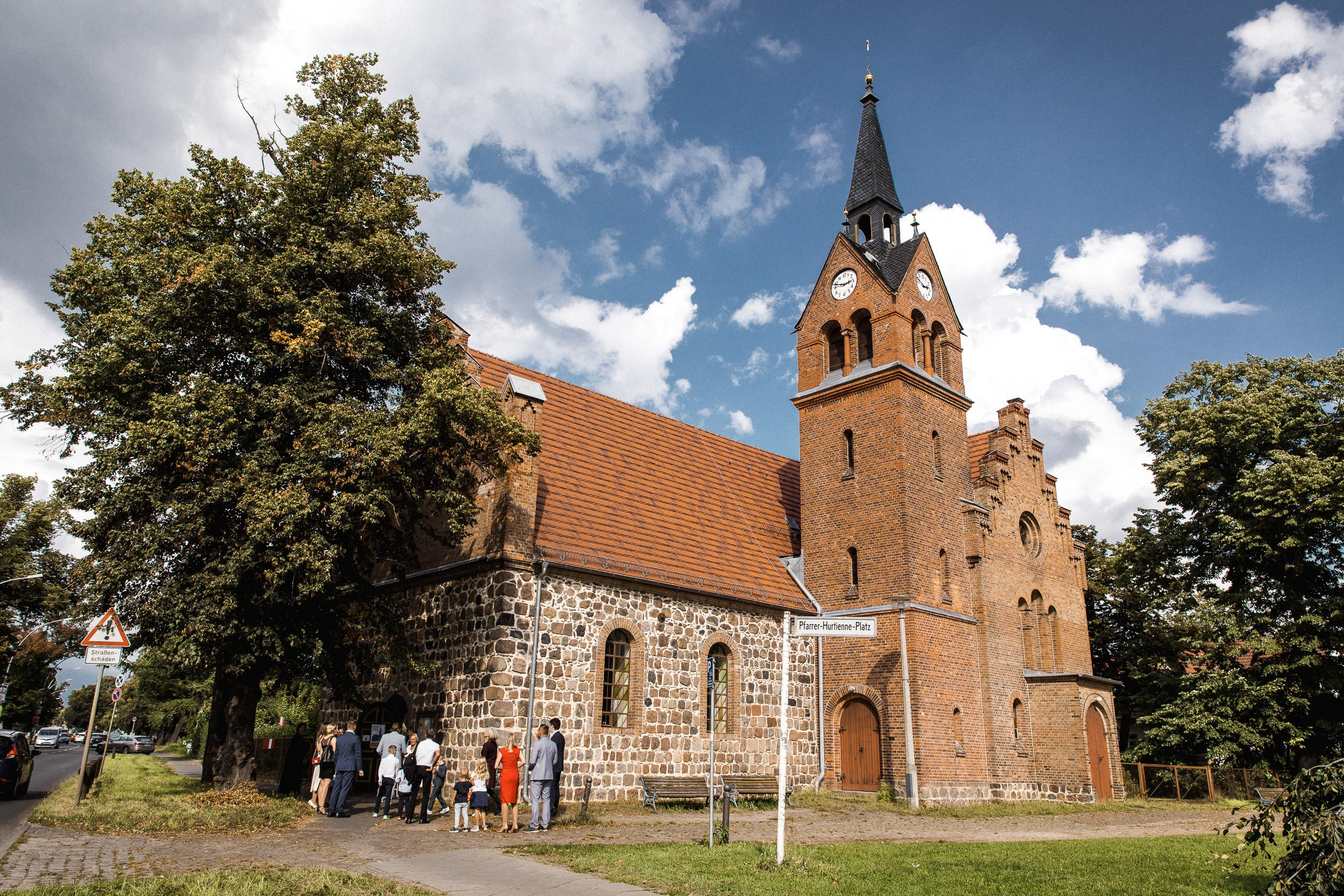 Hochzeit Trauung in der Kirche Berlin