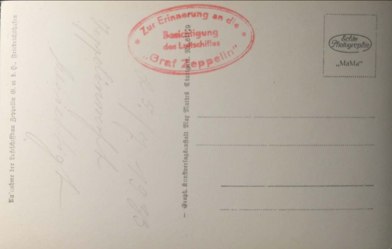 Stara pocztówka: sterowiec „Graf Zeppelin” i historia lotnictwa. Fotografka, kolekcjonerka starych pocztówek i twórczyni opowieści na styku przeszłości i życia osobistego. Irina Dainakova
