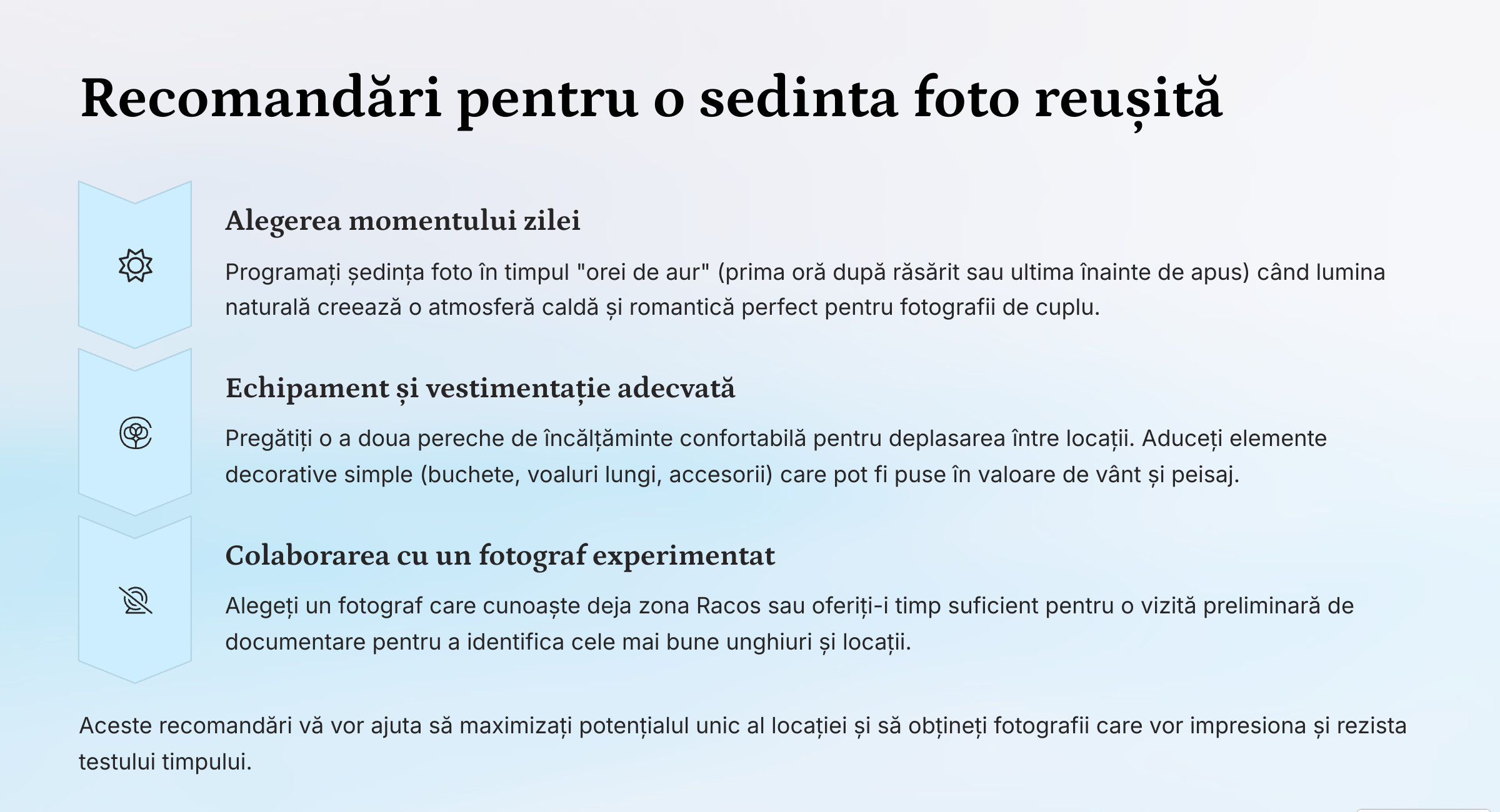 Racos locatia de vis pentru sedinta foto „Trash the Dress”