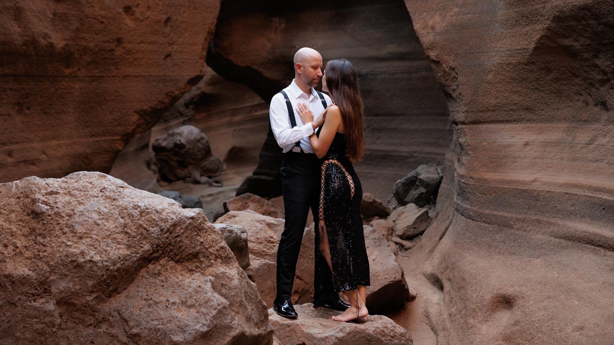 Meilleurs lieux pour une séance photo de couple dans le sud de la Grande Canarie