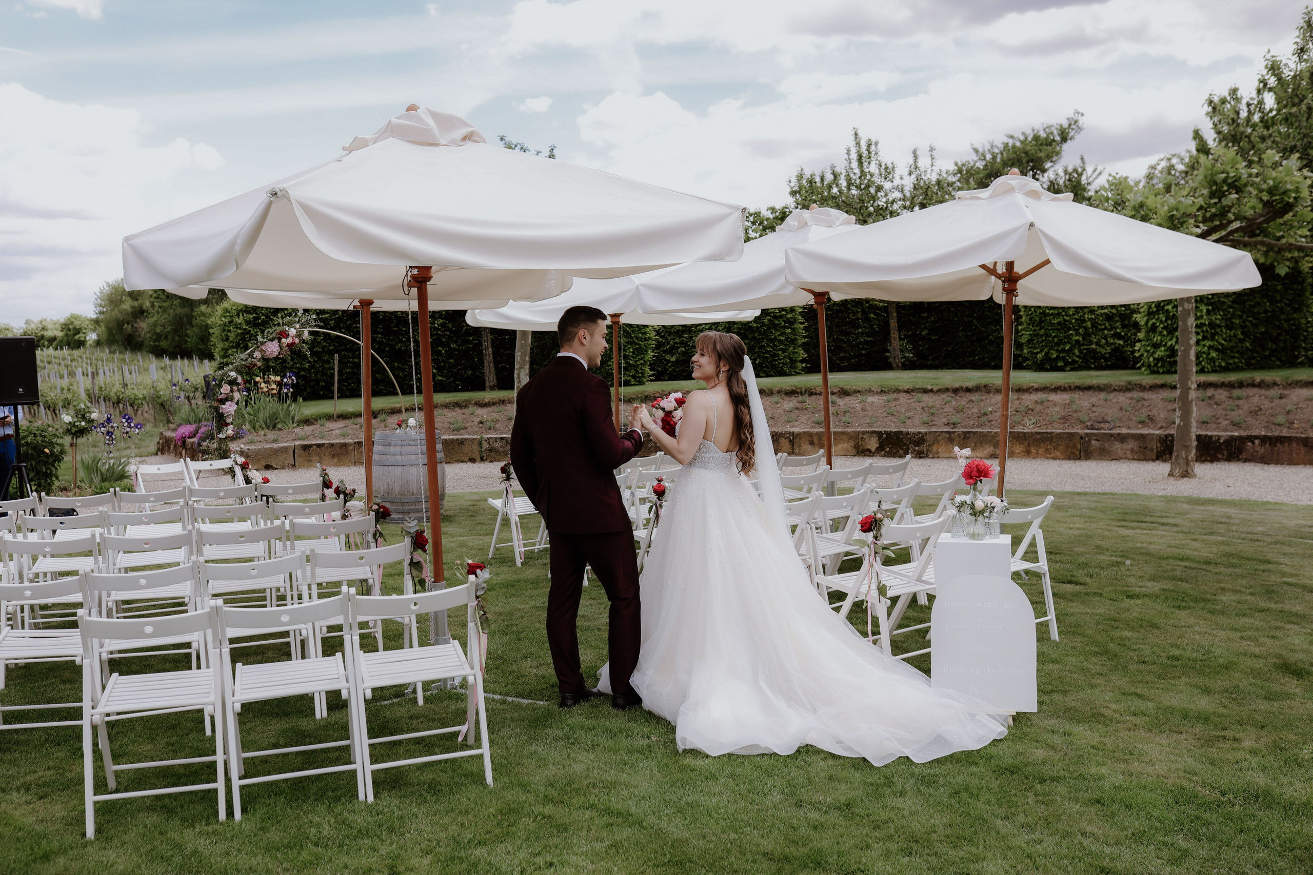 Hochzeitsfotograf in der Pfalz - freie Trauung im Netts Landhaus 