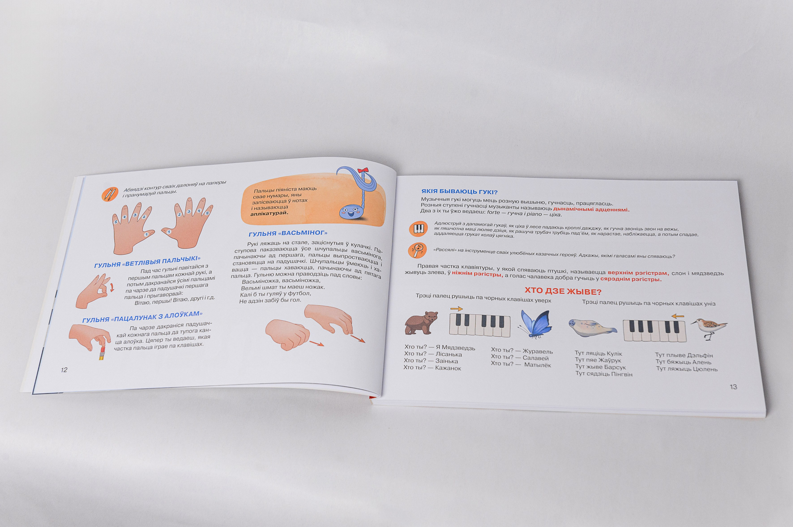 How “A Musical Adventure with Ales and Paulinka. First Steps” was created