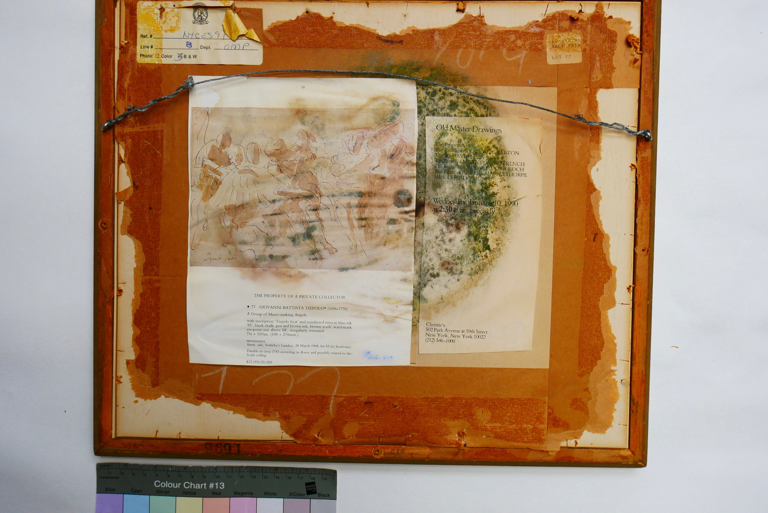 Services. Joanna Payne — conservator/restorer of works of art on paper in London