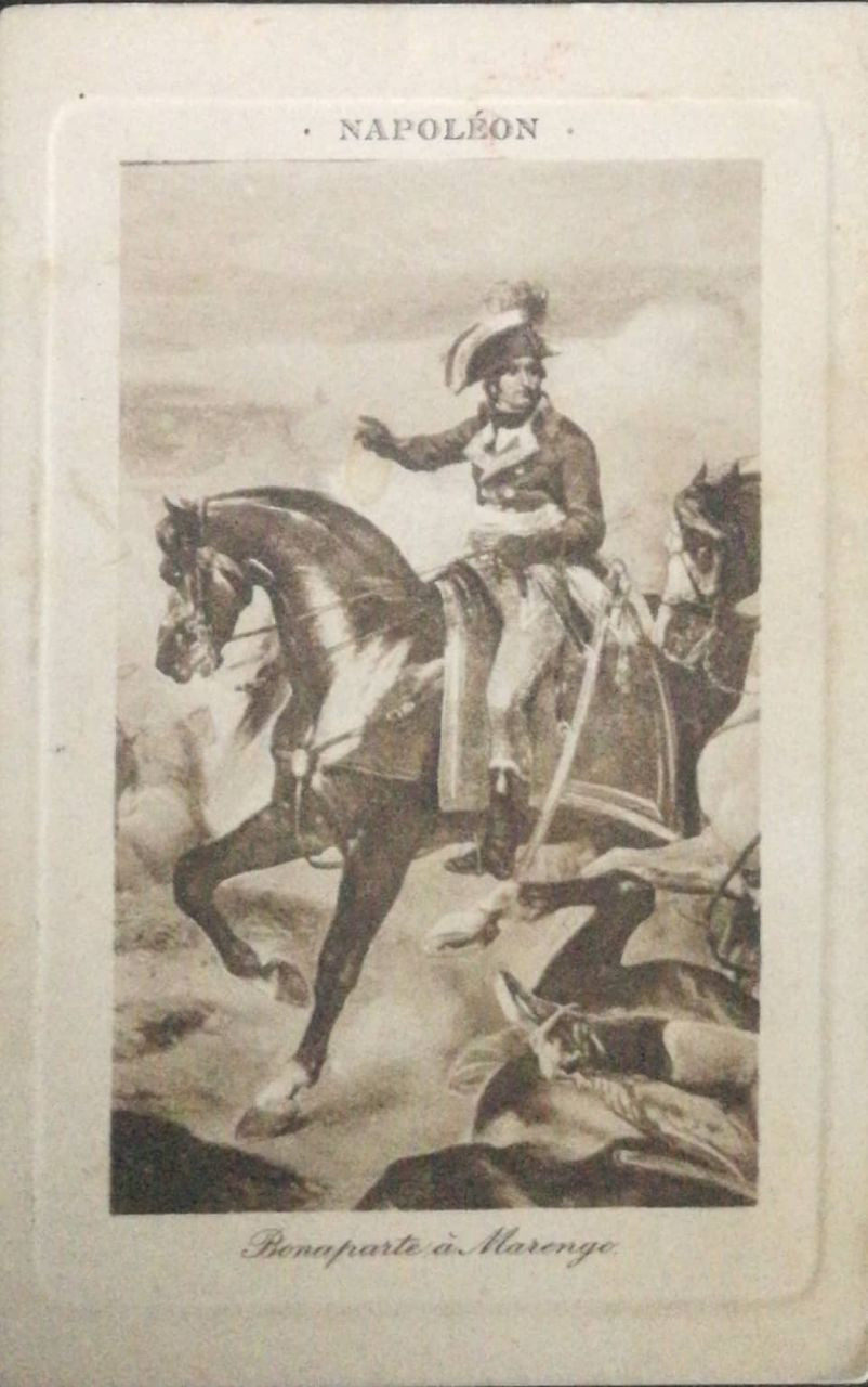 stara pocztówka: nie Napoleon, a marszałek Masséna