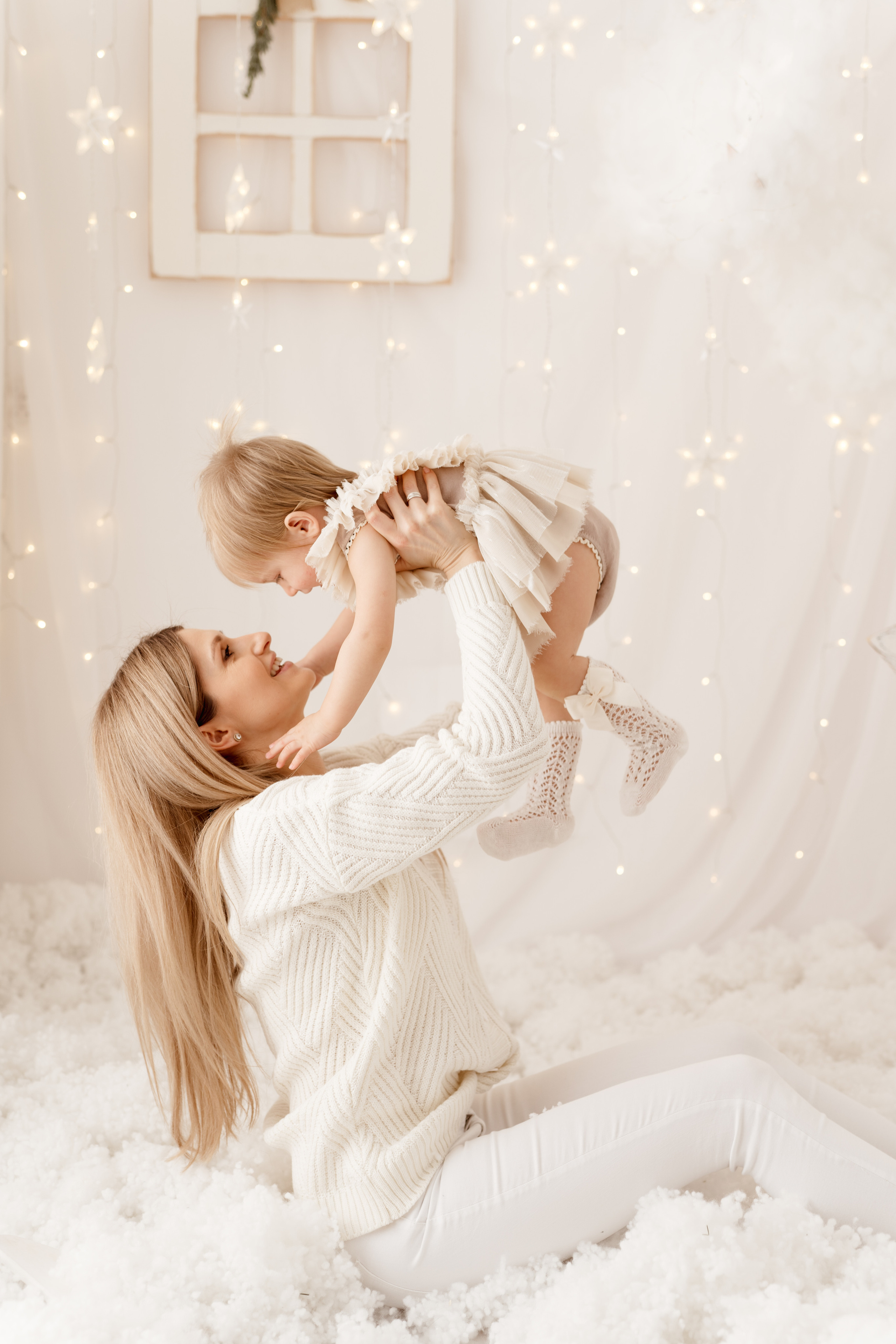 Sesja świąteczna w Łodzi.