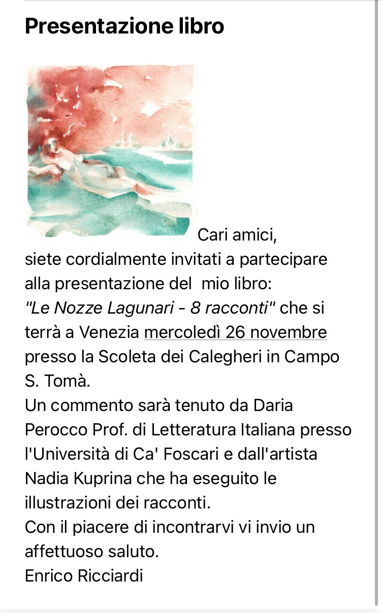 UPCOMING. Nadia Kuprina. Artist