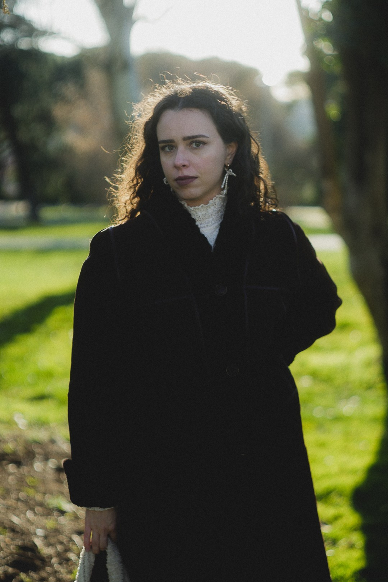 Sesión de fotos en Templo de Debod en primavera. Carlos Medina Fotógrafo de retratos ubicado en Madrid, España