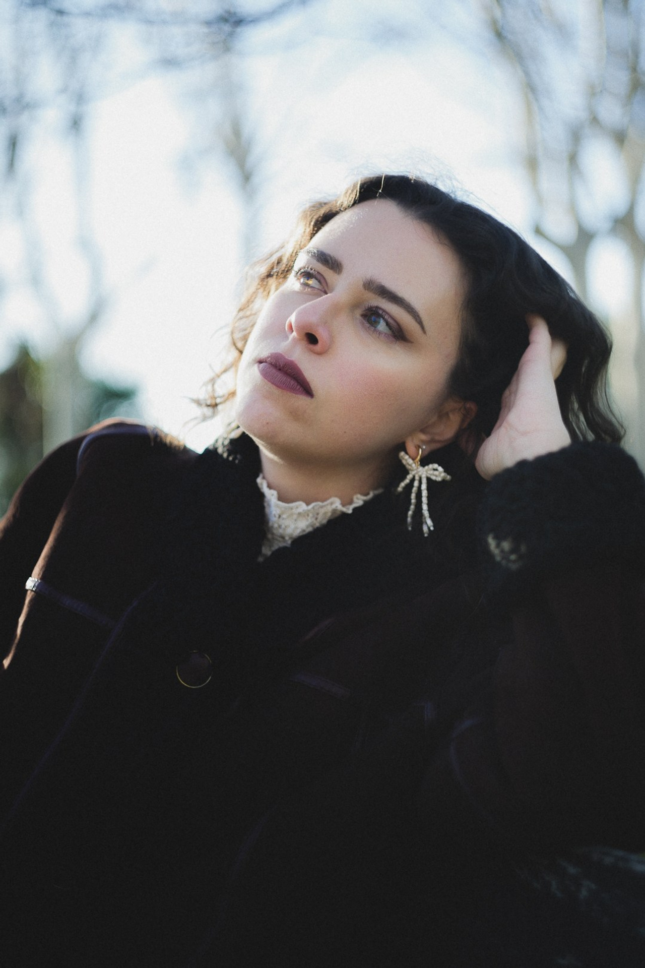 Sesión de fotos en Templo de Debod en primavera. Carlos Medina Fotógrafo de retratos ubicado en Madrid, España
