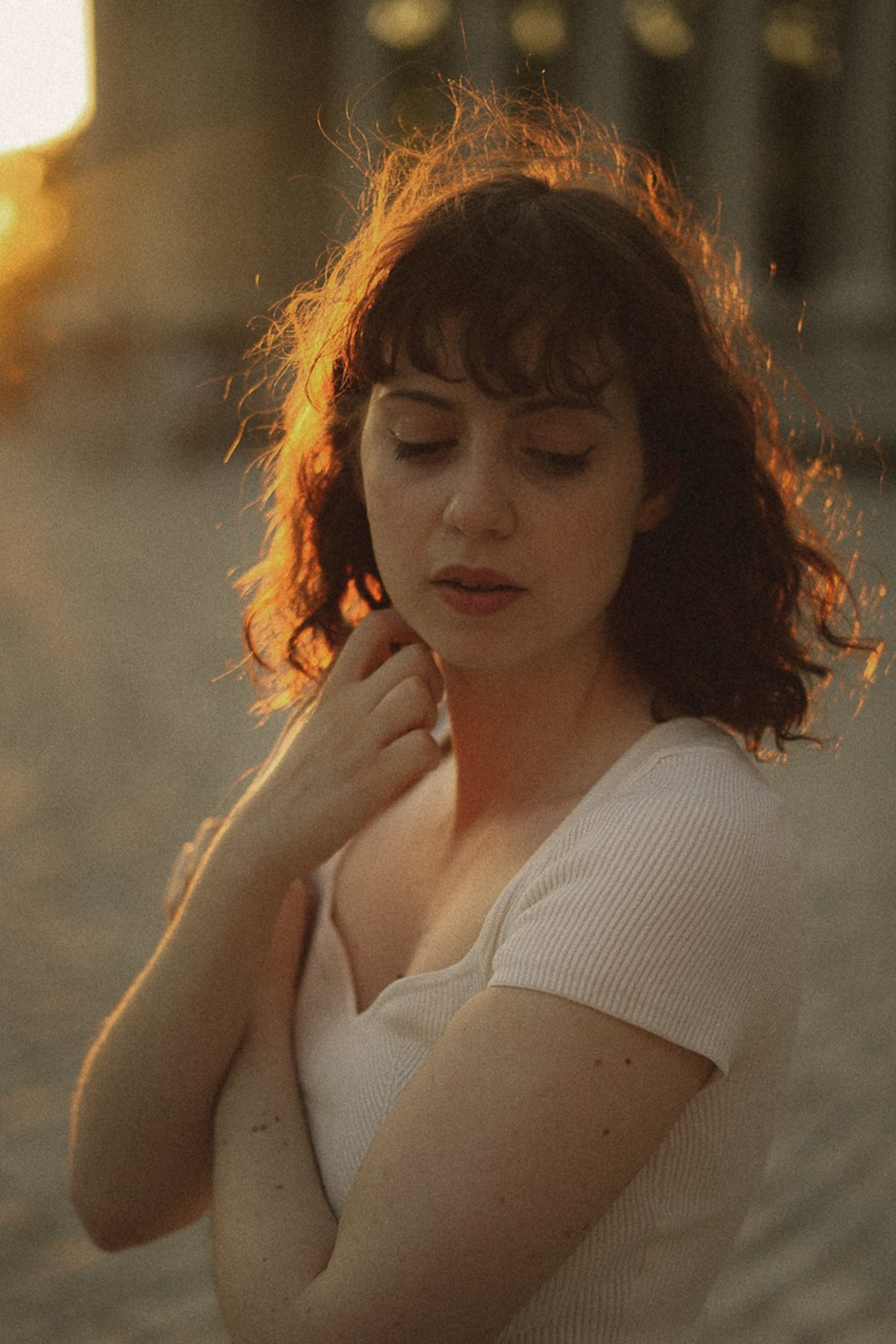 Sesión de fotos de retrato en verano. Carlos Medina Fotógrafo de retratos ubicado en Madrid, España