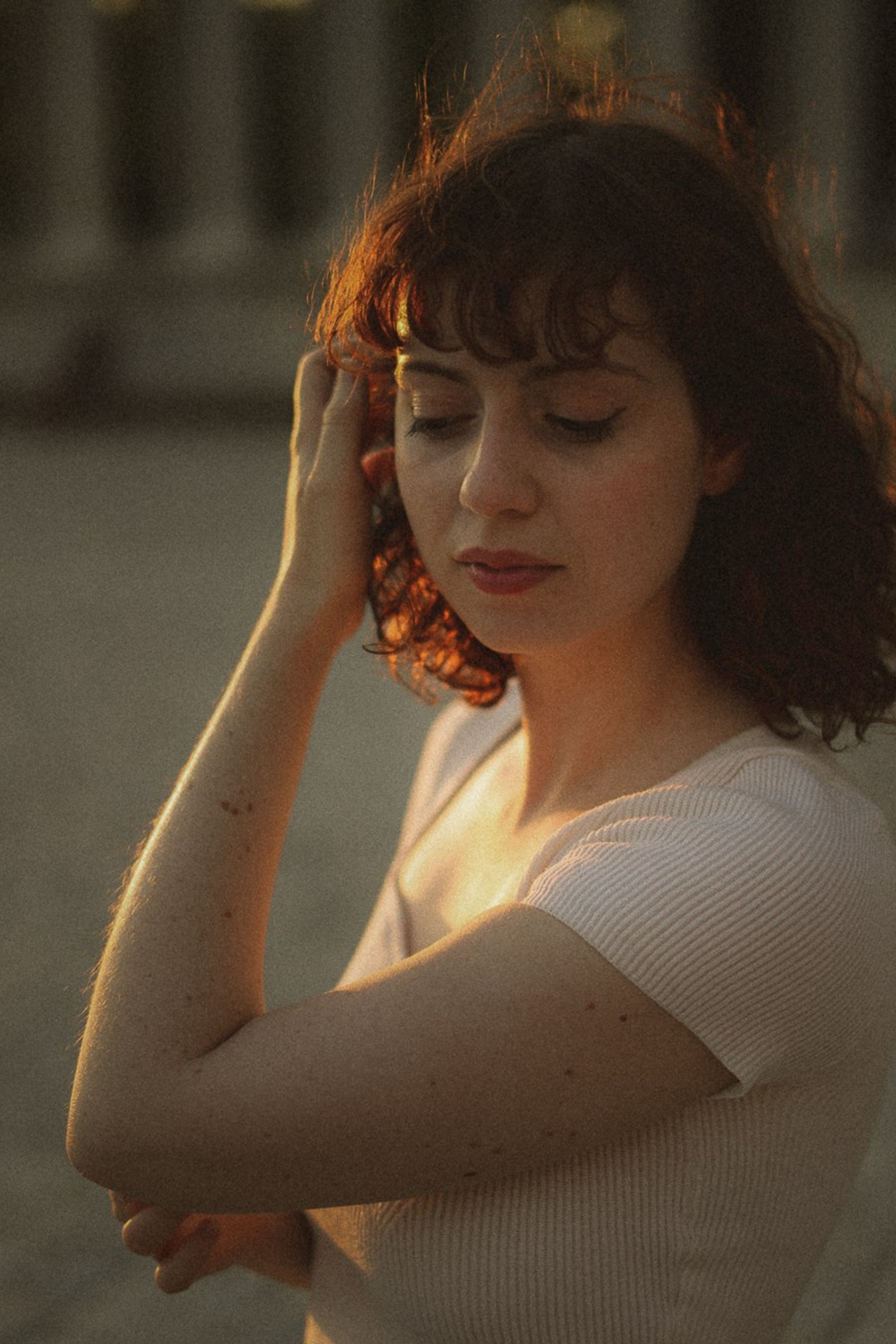 Sesión de fotos de retrato en verano. Carlos Medina Fotógrafo de retratos ubicado en Madrid, España