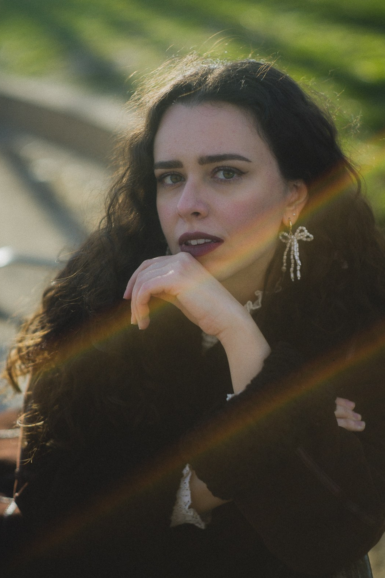 Sesión de fotos en Templo de Debod en primavera. Carlos Medina Fotógrafo de retratos ubicado en Madrid, España