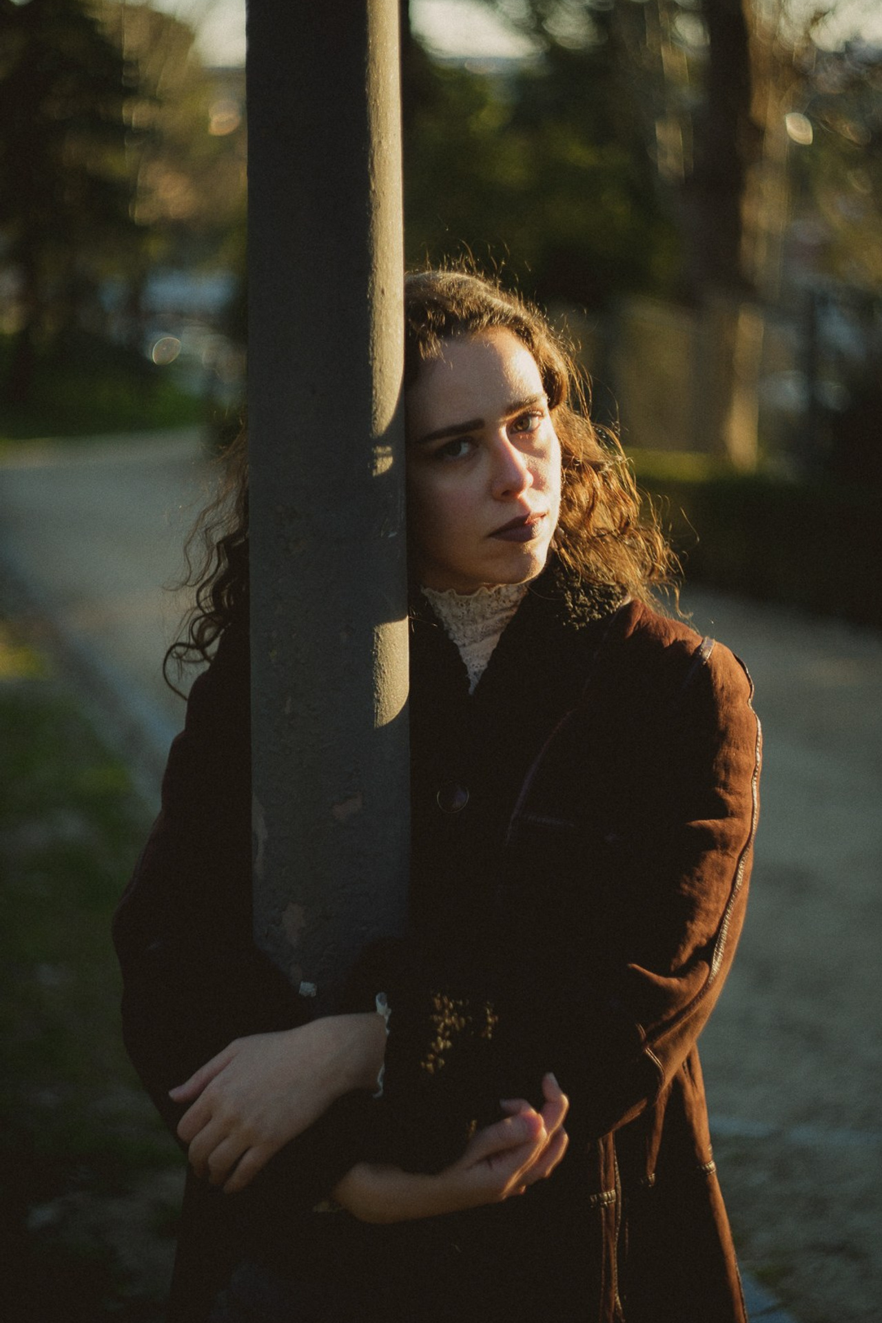 Sesión de fotos en Templo de Debod en primavera. Carlos Medina Fotógrafo de retratos ubicado en Madrid, España
