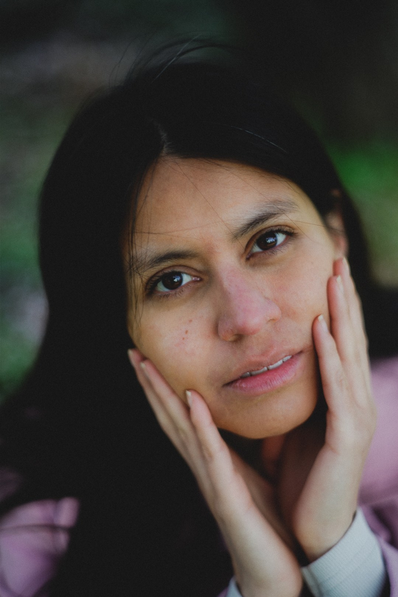 Retratos en primavera en Gran Vía en Madrid. Carlos Medina Fotógrafo de retratos ubicado en Madrid, España
