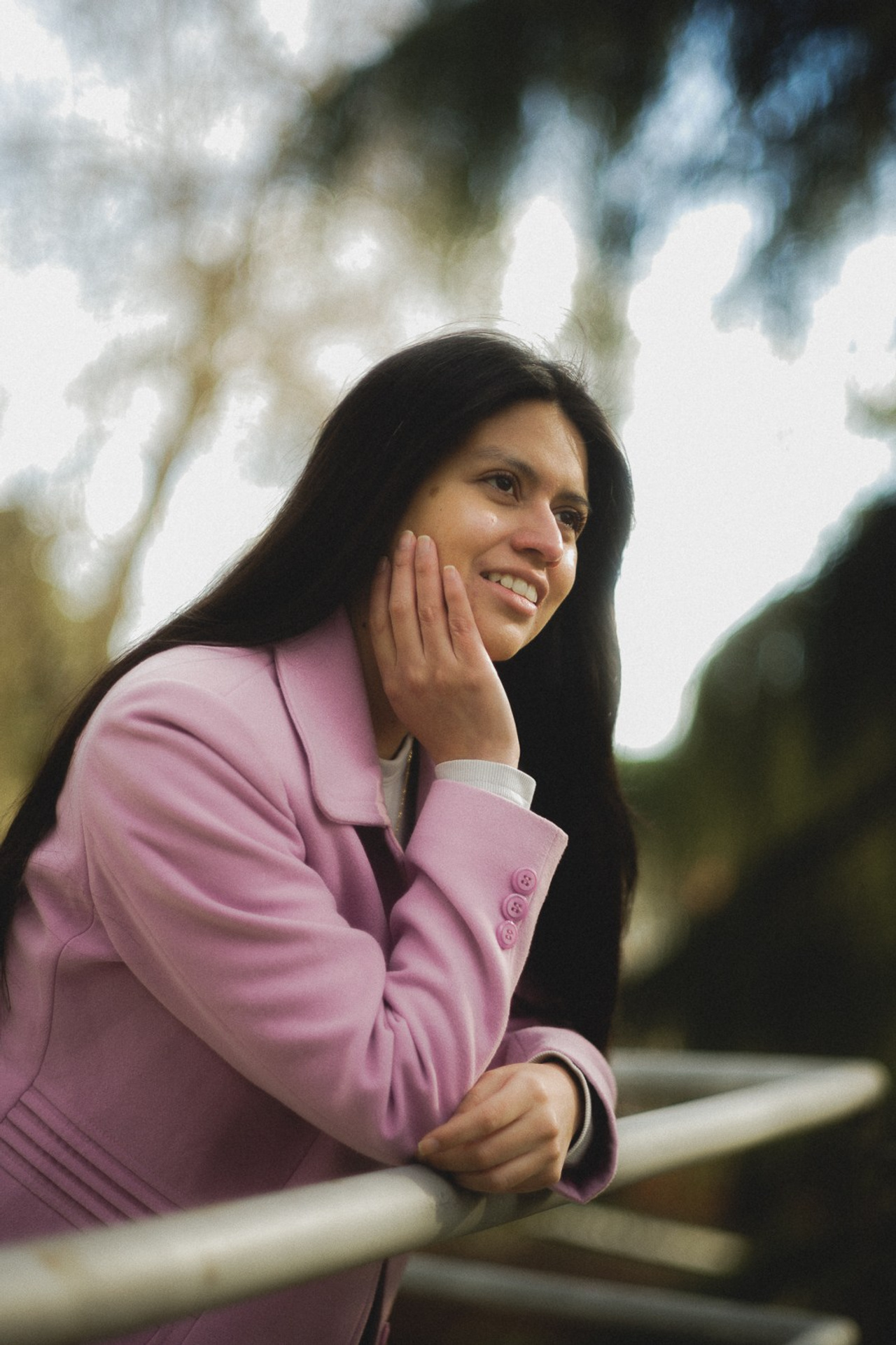 Retratos en primavera en Gran Vía en Madrid. Carlos Medina Fotógrafo de retratos ubicado en Madrid, España