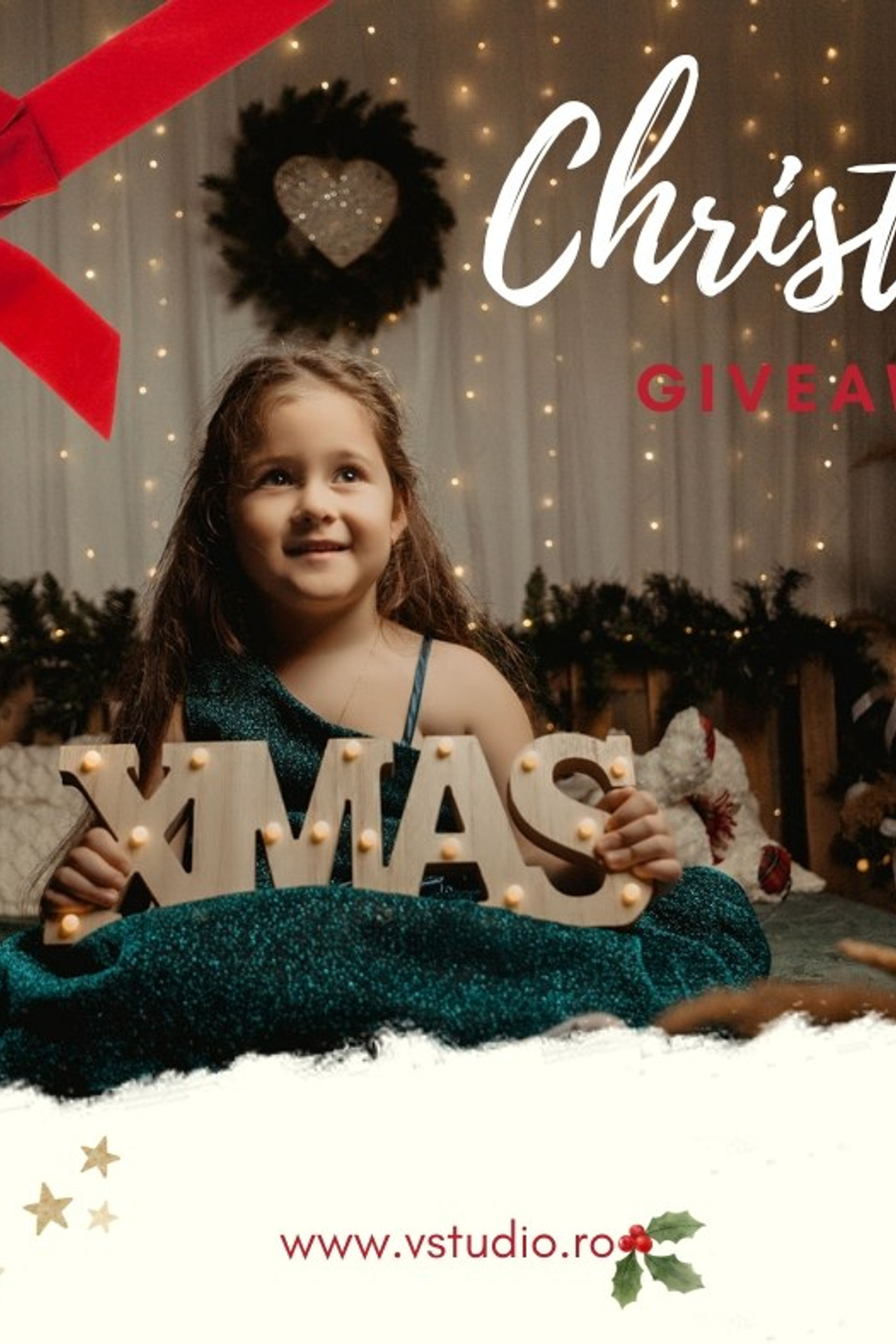 Concurs #magiChristmas3. VStudio — mai mult decât fotografii