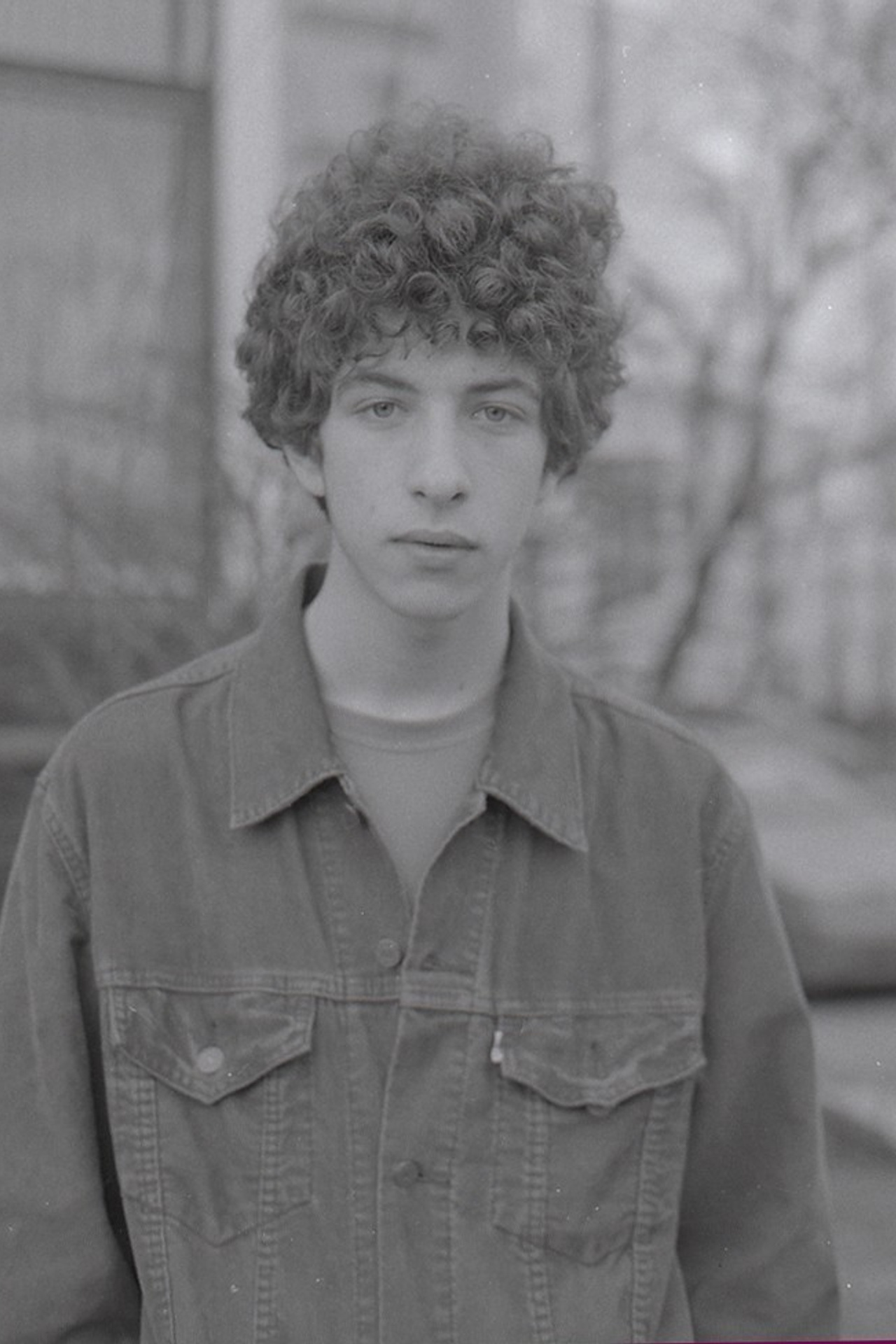 A young man on the street. Moscow 2011