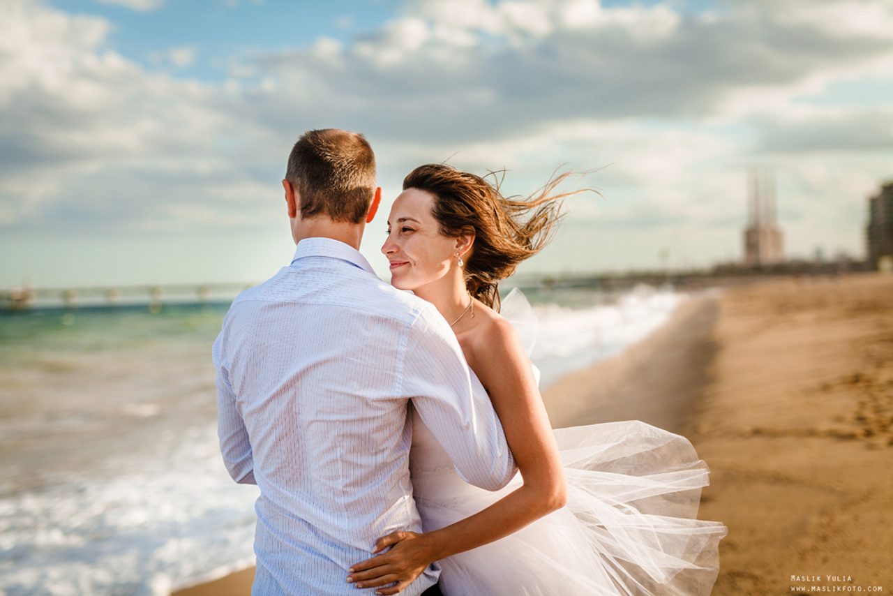 DANIL AND JULIA. PHOTOSESSION IN BARCELONA