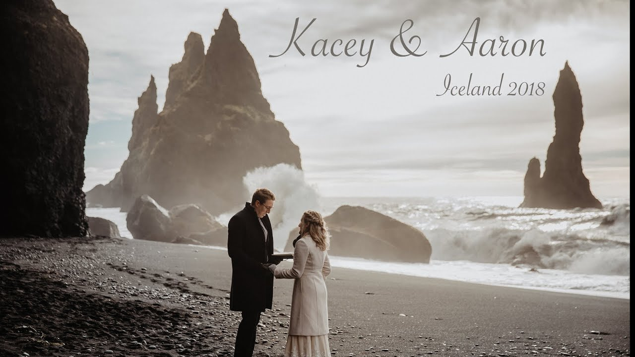 Elopement wedding in Iceland | Kacey & Aaron. Iceland elopement photographer & videographer
