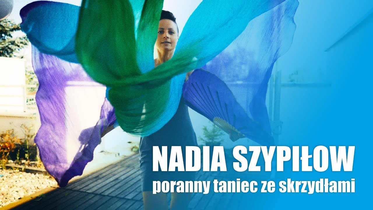 NADIA SZYPIŁOW - poranny taniec ze skrzydłami - Improwizacja ruchowa. Андрей Шипилов — Фотография & Видеография