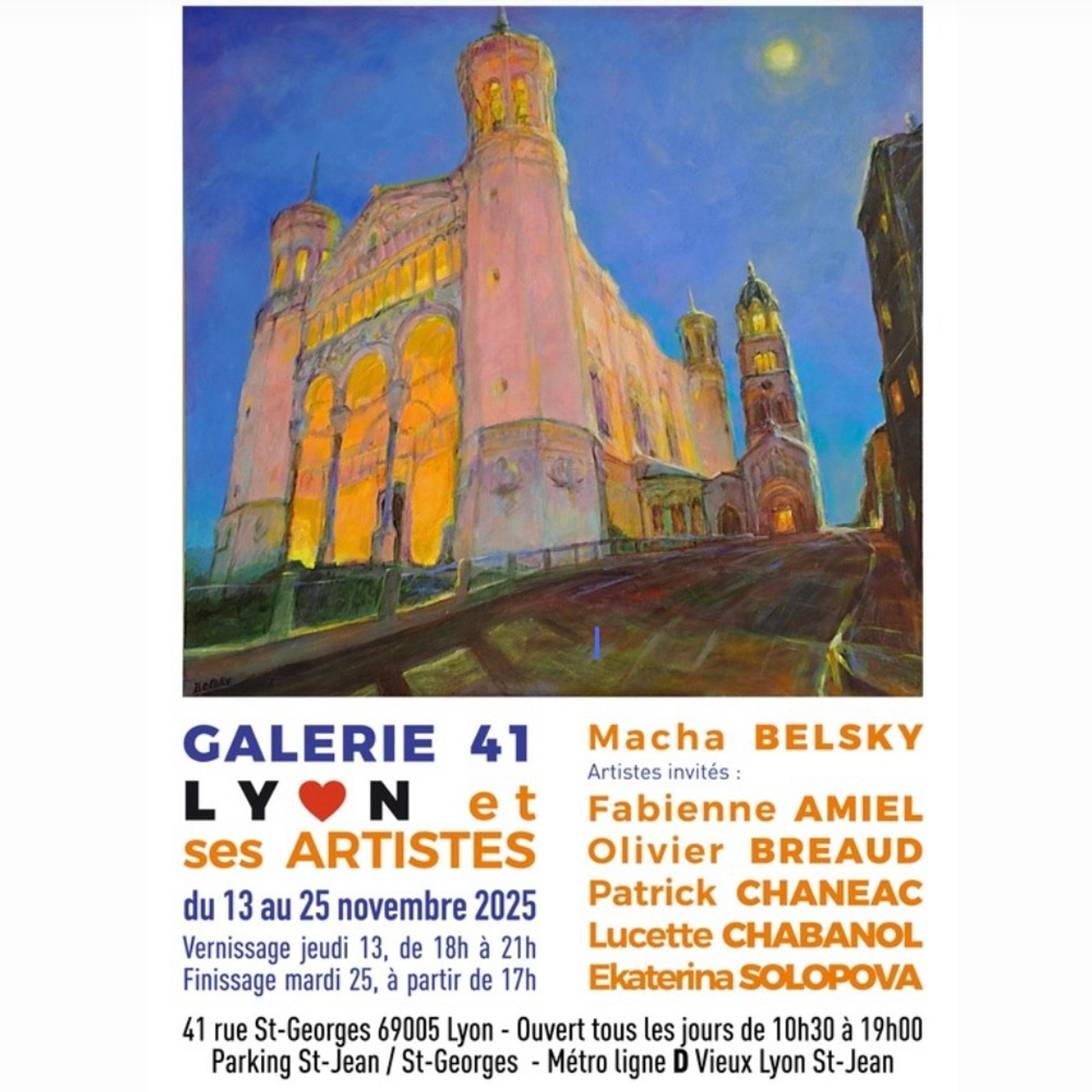 Lyon et ses Artistes 2025