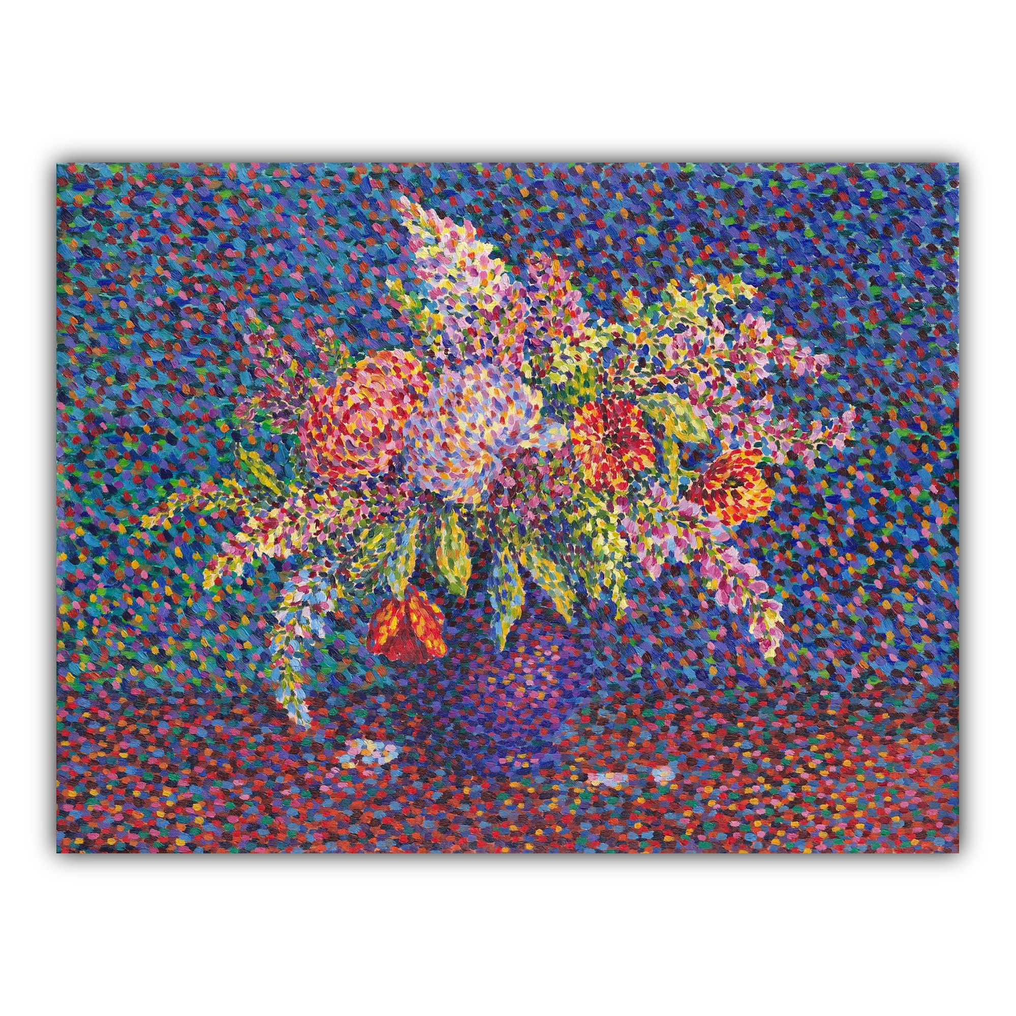 Nature morte aux pivoines. Evgeniia Bychina, artiste-peintre