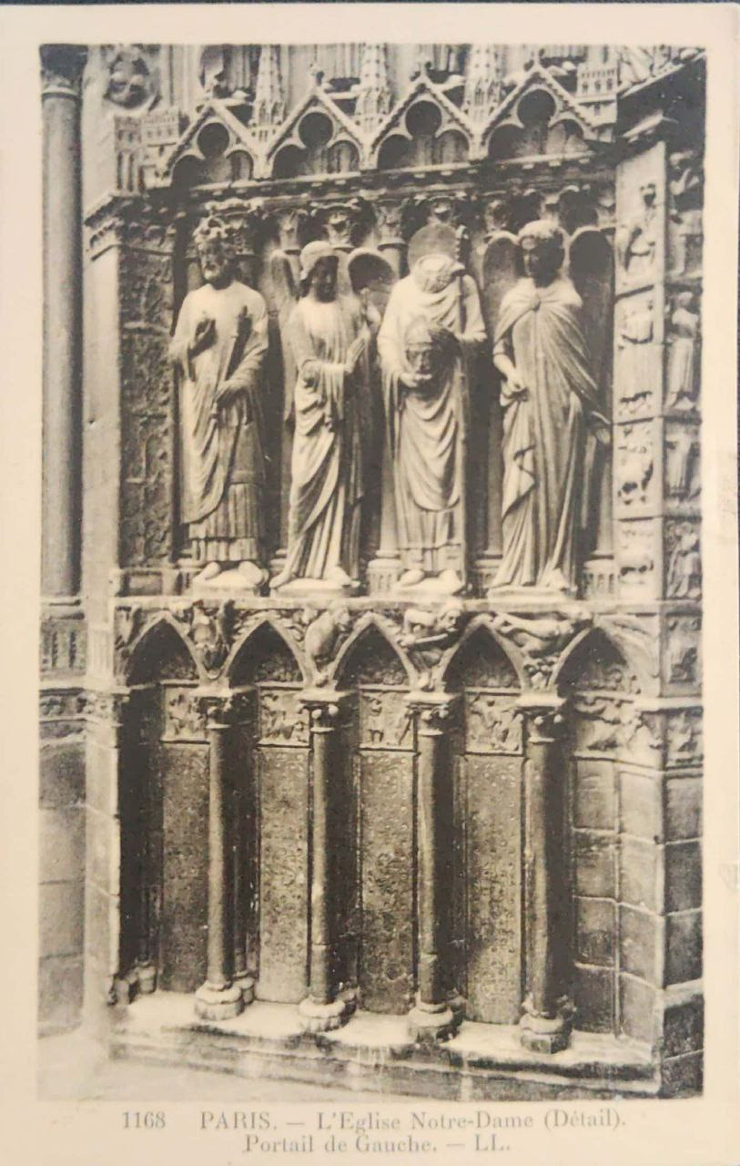 Stara pocztówka: Victor Hugo z wnukami. Fotografka, kolekcjonerka starych pocztówek i twórczyni opowieści na styku przeszłości i życia osobistego. Irina Dainakova