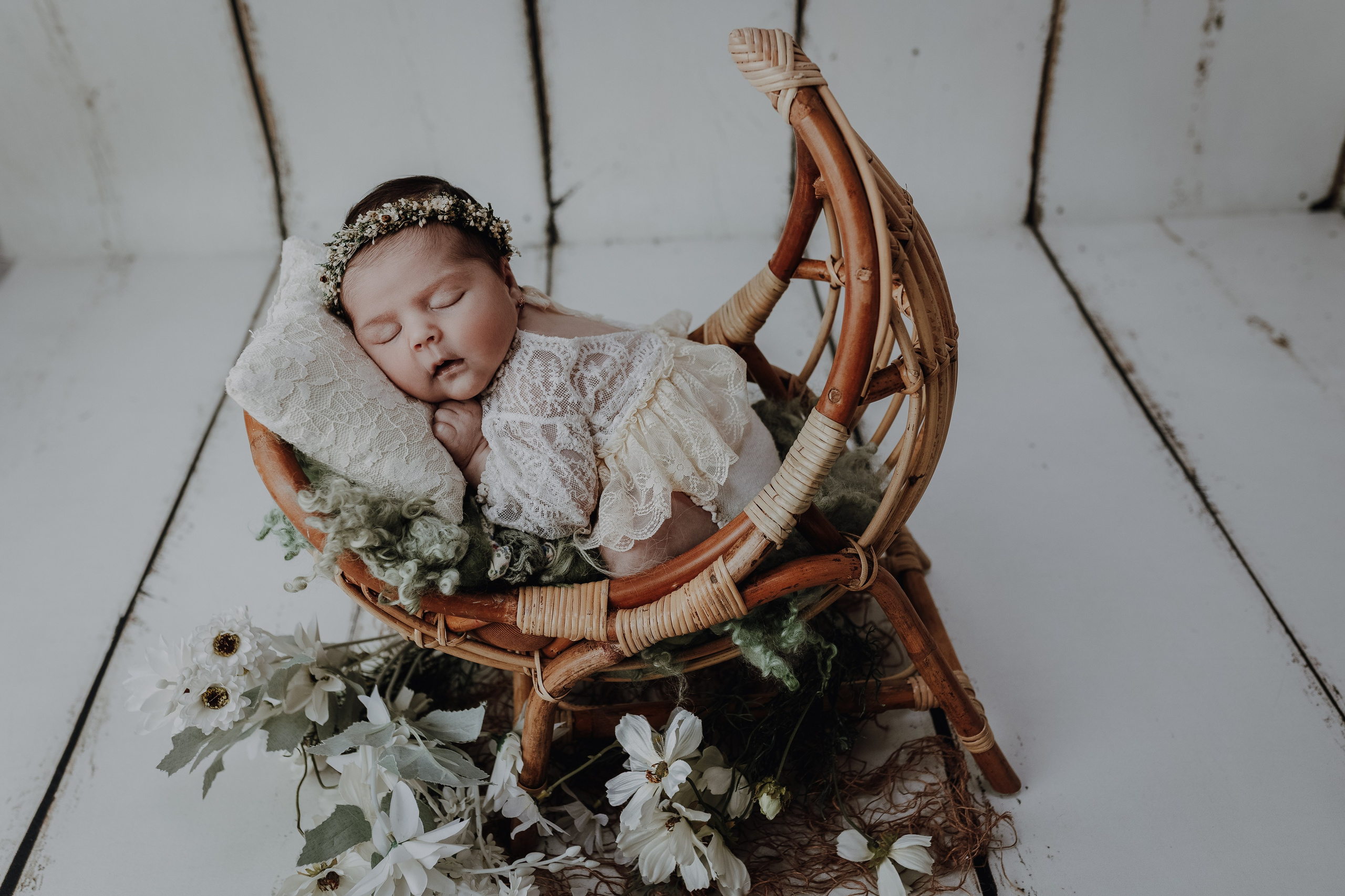 Newborn. Emotions Photo Art