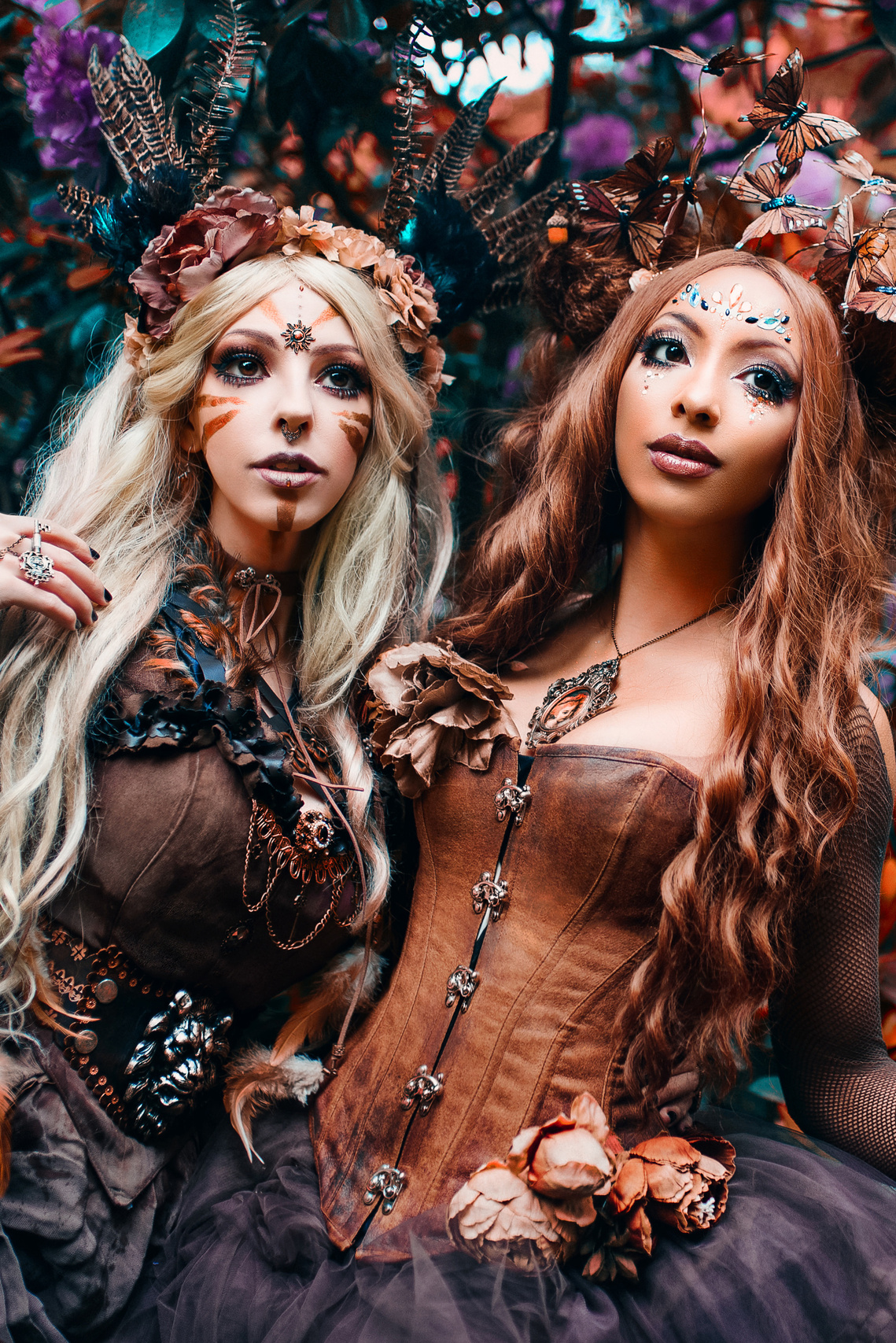 Annika von Stein and Gina Wetzel in Leipzig, Germany