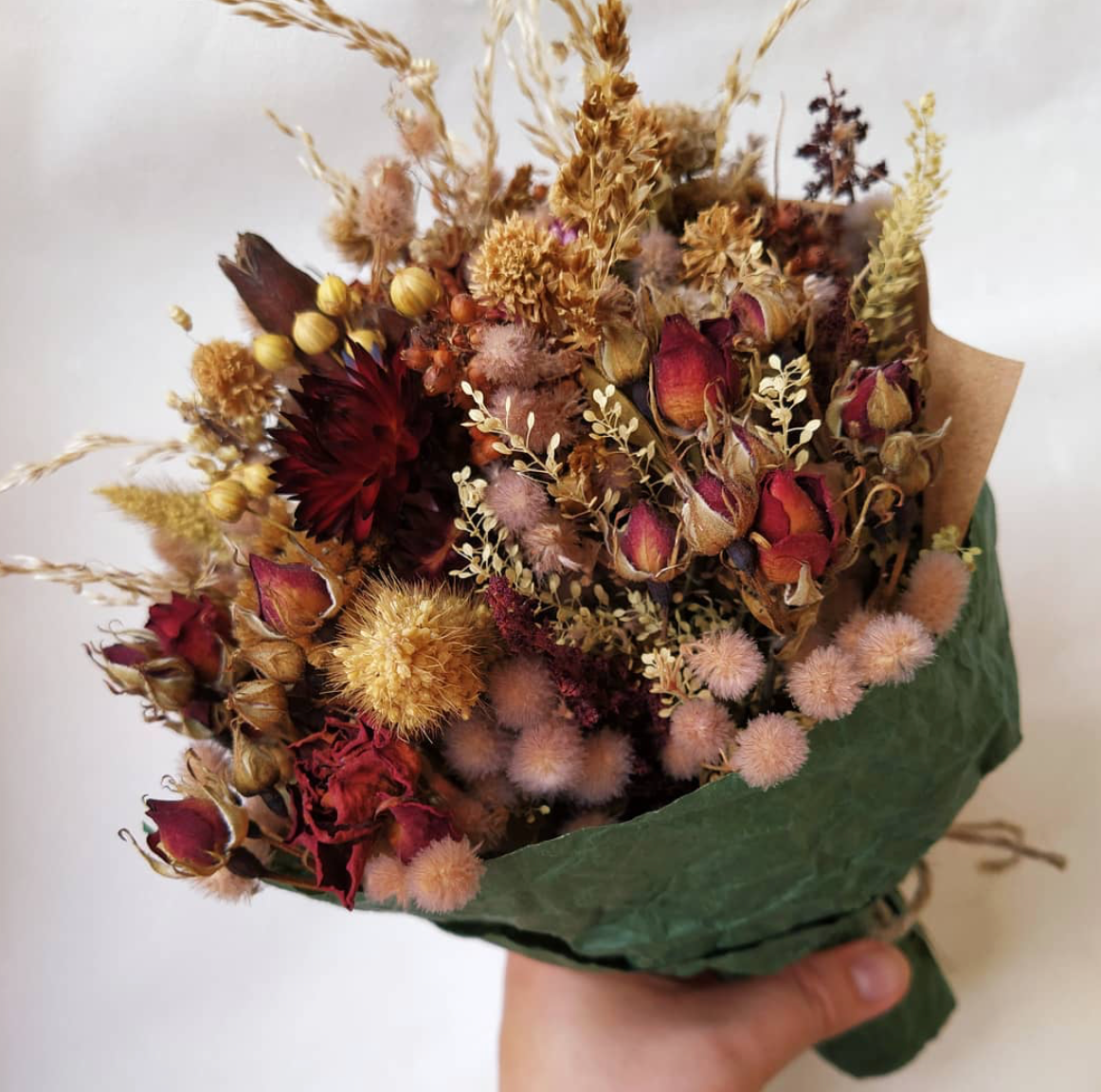 Букеты из сухоцветов PIZMA. Фотограф в Кракове/Европе Вероника Стома