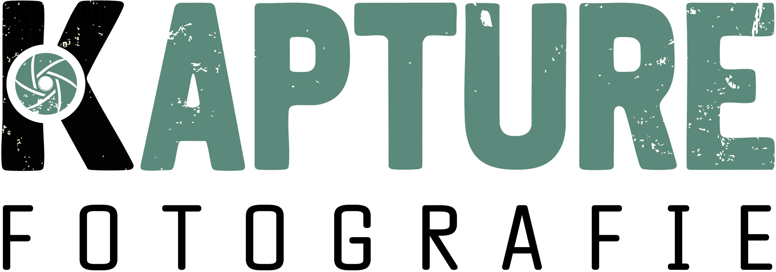 Logo van Kapture Fotografie professioneel merkbeeld van fotograaf gespecialiseerd in huwelijks- en familiefotografie