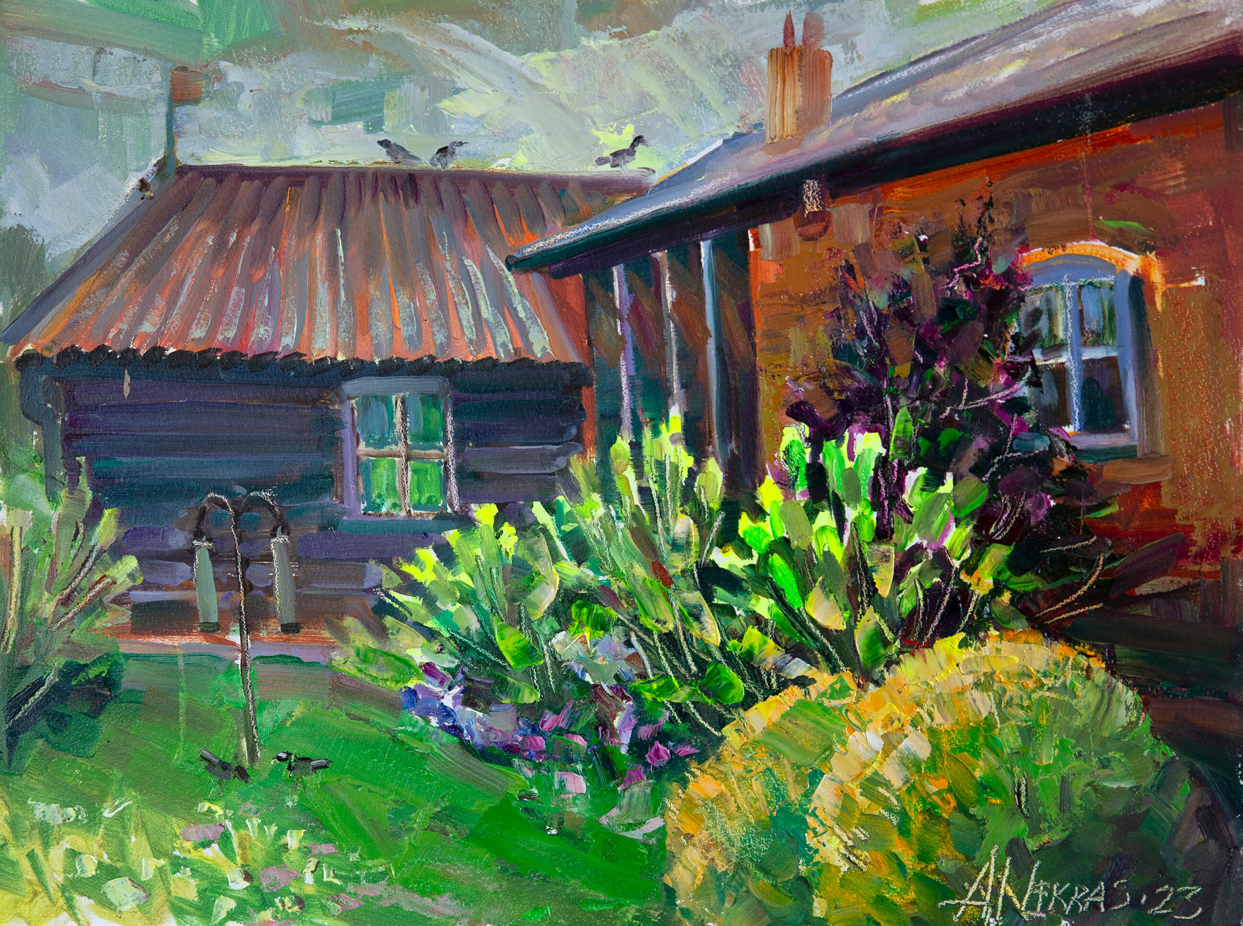 Countryside. Andriy Nekrasov artist