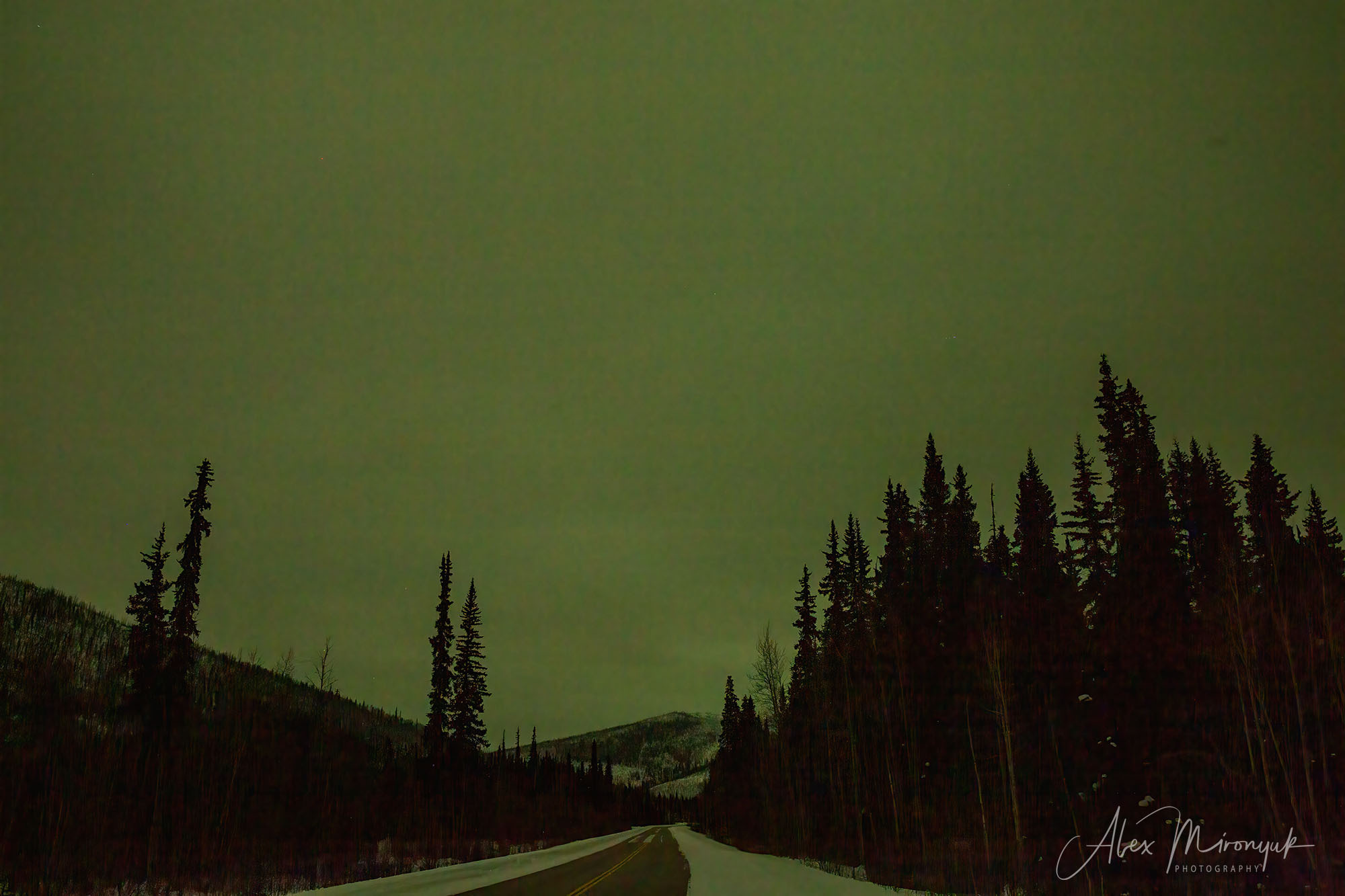 Chasing the Aurora Borealis. Alex Mironyuk Photography