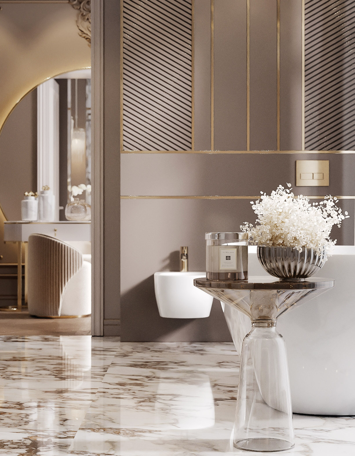 РУБЛЁВКА 500 м². Студия Интерьерного Дизайна Artis Interiors