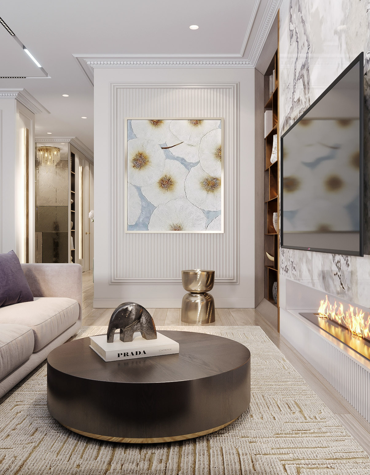 ЖК ЦАРСКАЯ ПЛОЩАДЬ 87 м². Студия Интерьерного Дизайна Artis Interiors