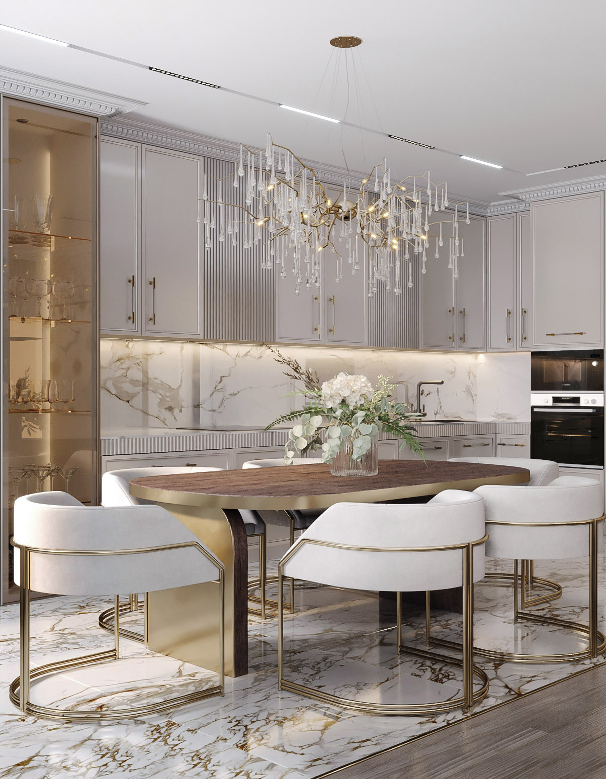 ЖК ЦАРСКАЯ ПЛОЩАДЬ 87 м². Студия Интерьерного Дизайна Artis Interiors