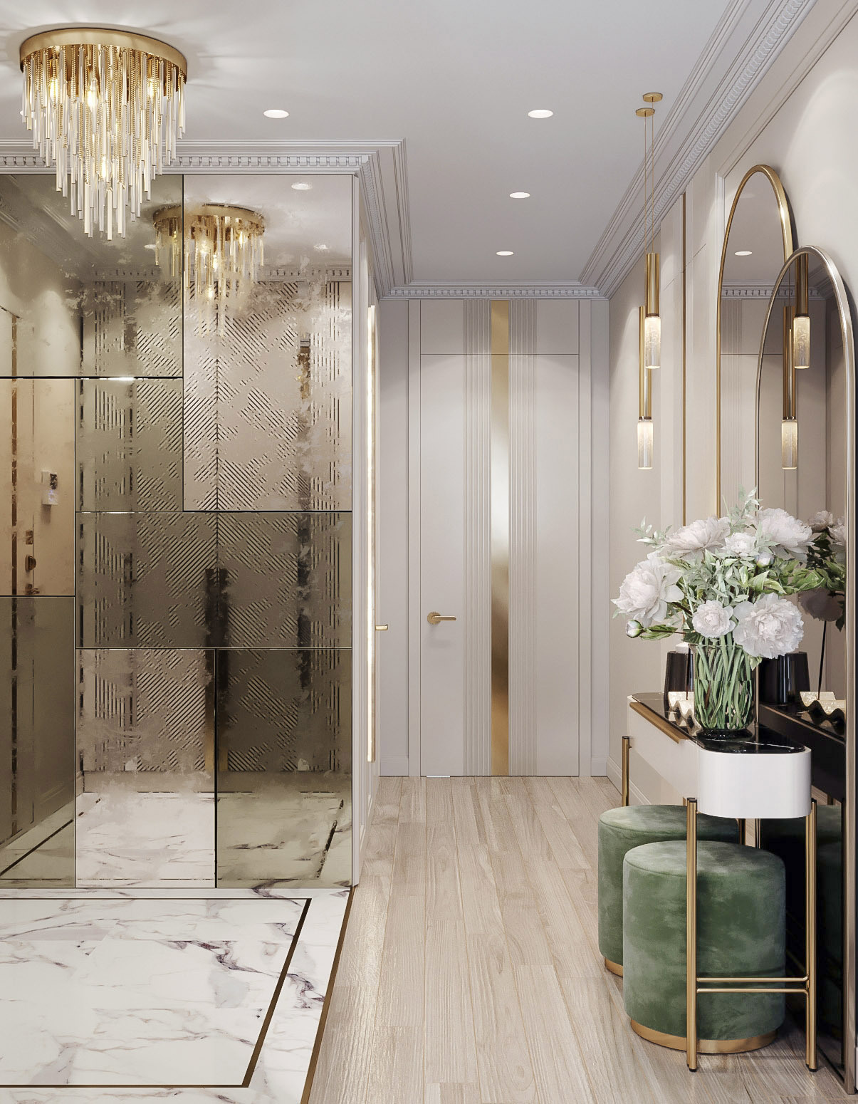 ЖК ЦАРСКАЯ ПЛОЩАДЬ 87 м². Студия Интерьерного Дизайна Artis Interiors