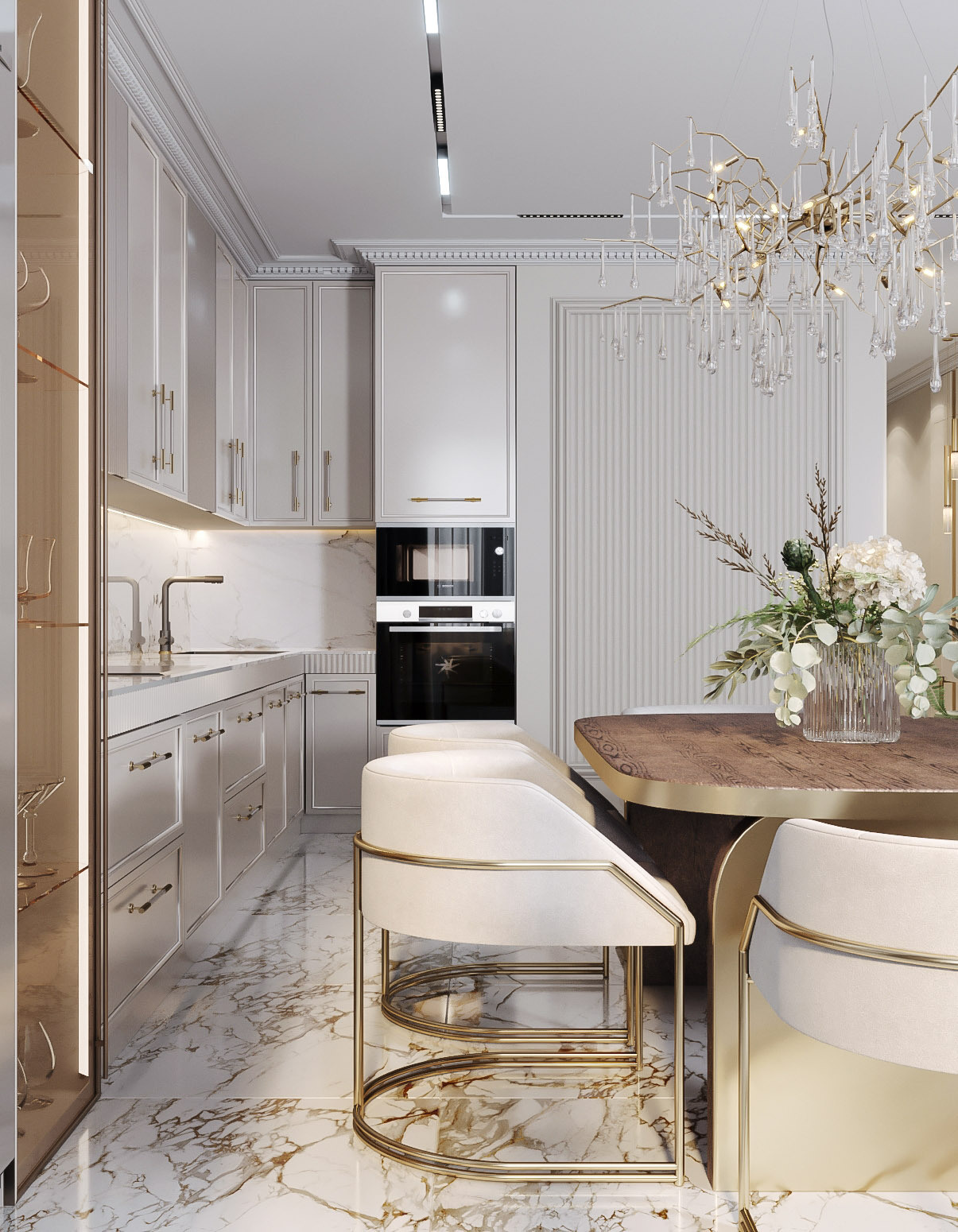 ЖК ЦАРСКАЯ ПЛОЩАДЬ 87 м². Студия Интерьерного Дизайна Artis Interiors