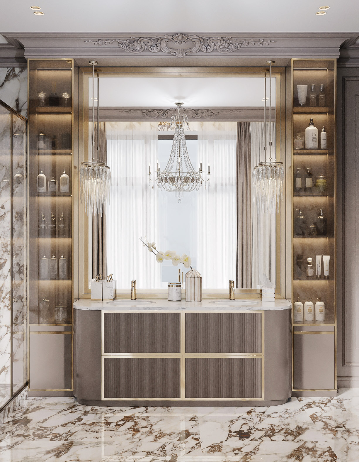 РУБЛЁВКА 500 м². Студия Интерьерного Дизайна Artis Interiors