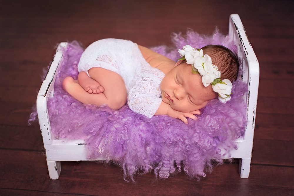 Sesja noworodkowa dla dziewczynki w Trójmieście - Natalia Lucko