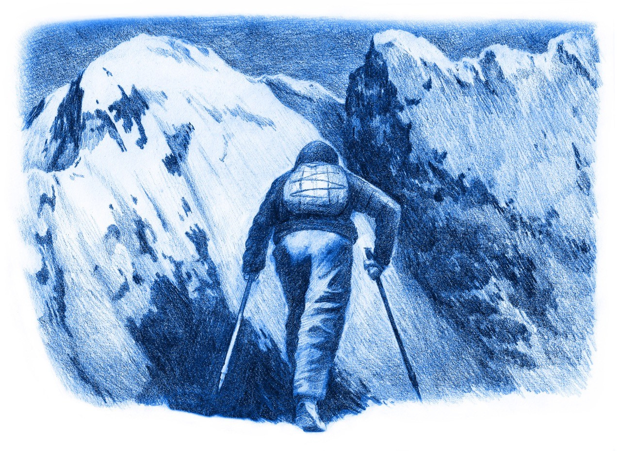 Illistration for book „Wariacje Tatrzańskie” Janki Dąbrowskiej. Artist, photographer, graphic designer, dreamer