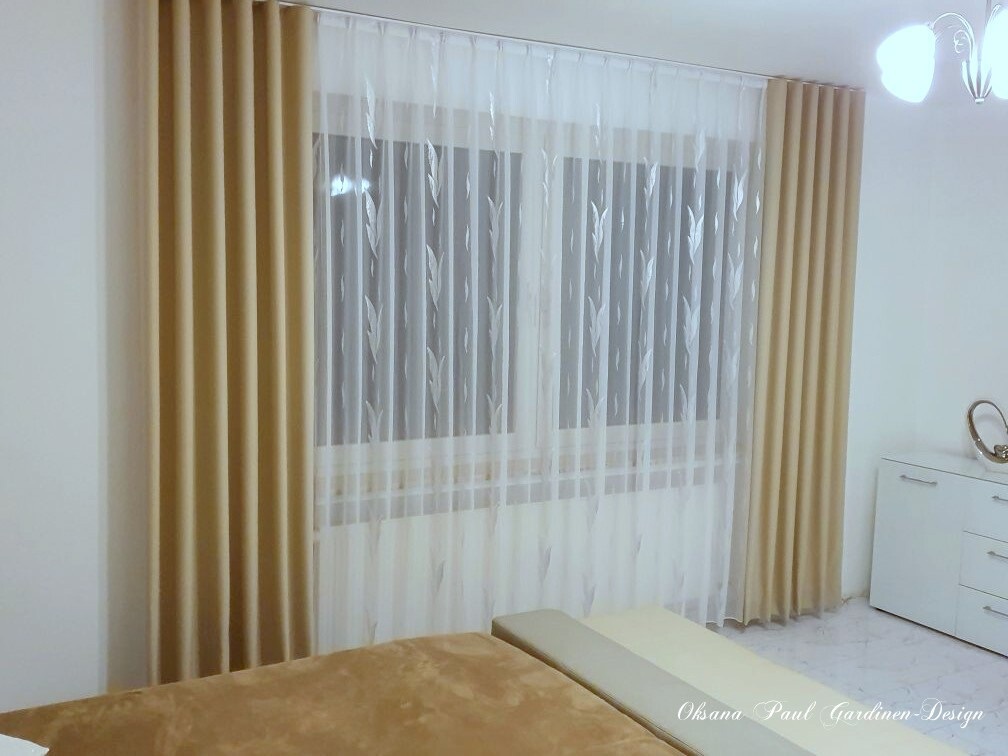 Спальня / Schlafzimmer ➜. Oksana Paul-Gardinen-Design Oksana Paul ✧ Art of Gardinen & Textile Design ✧ Polymer Clay Art & Handmade Creatures