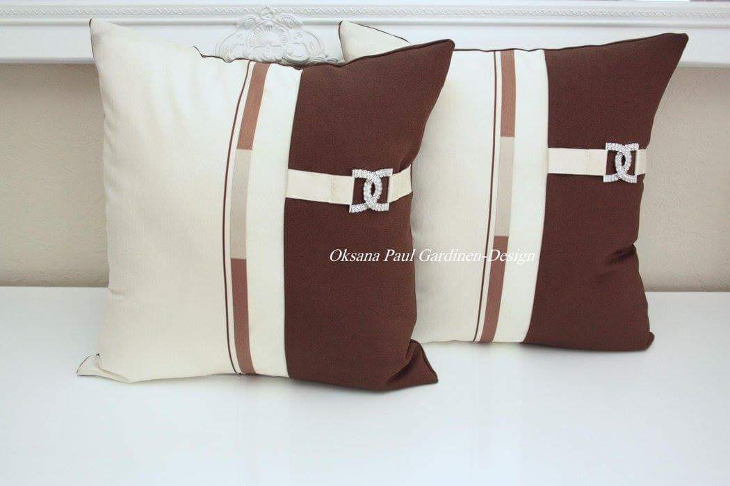 Подушки /Kissen ➜. Oksana Paul-Gardinen-Design Oksana Paul ✧ Art of Gardinen & Textile Design ✧ Polymer Clay Art & Handmade Creatures