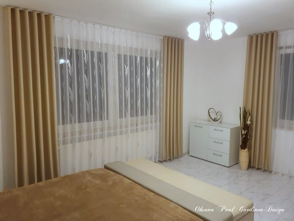 Спальня / Schlafzimmer ➜. Oksana Paul-Gardinen-Design Oksana Paul ✧ Art of Gardinen & Textile Design ✧ Polymer Clay Art & Handmade Creatures